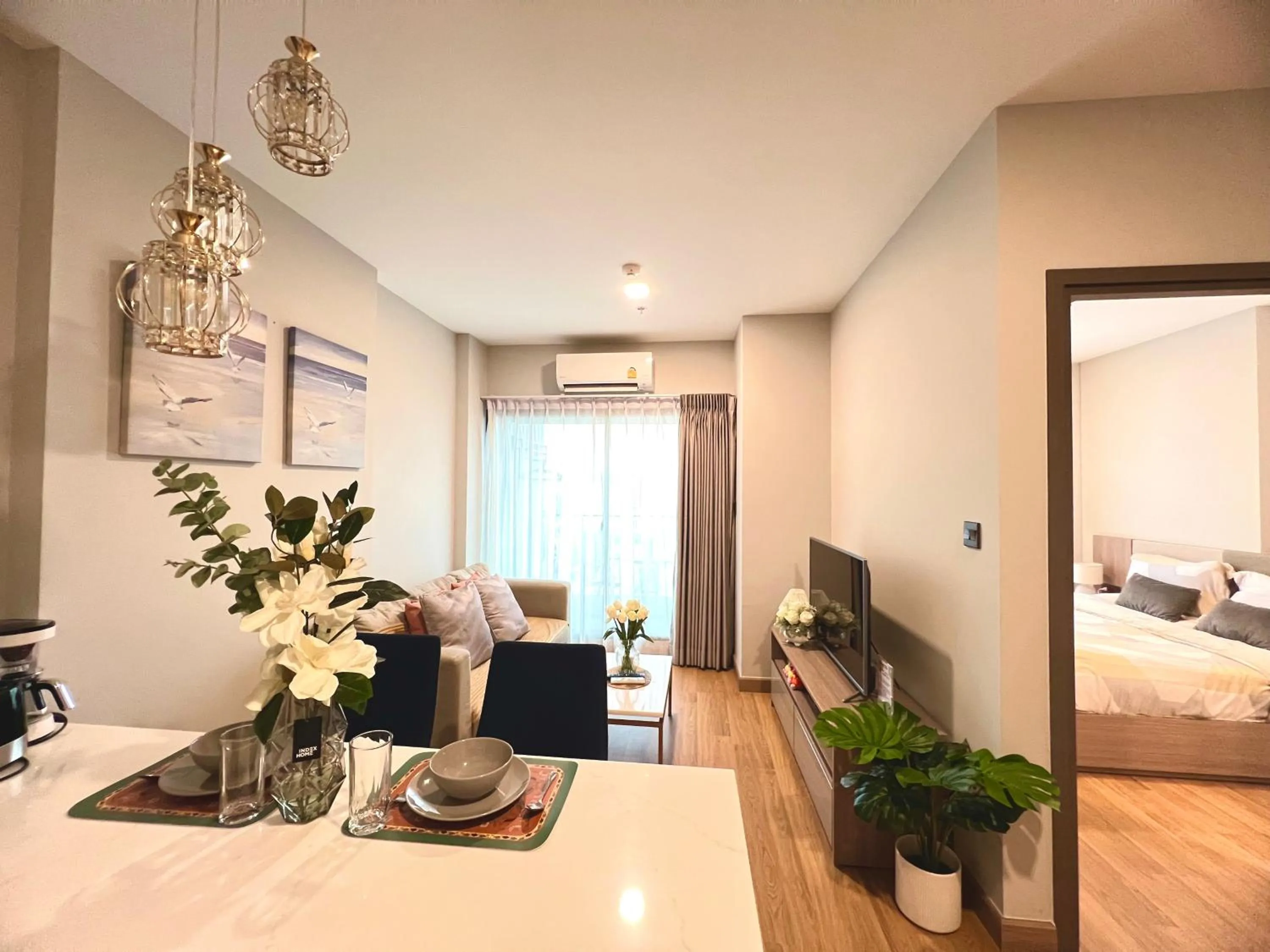 Bed in Astra Sky River Chiang Mai by Fang