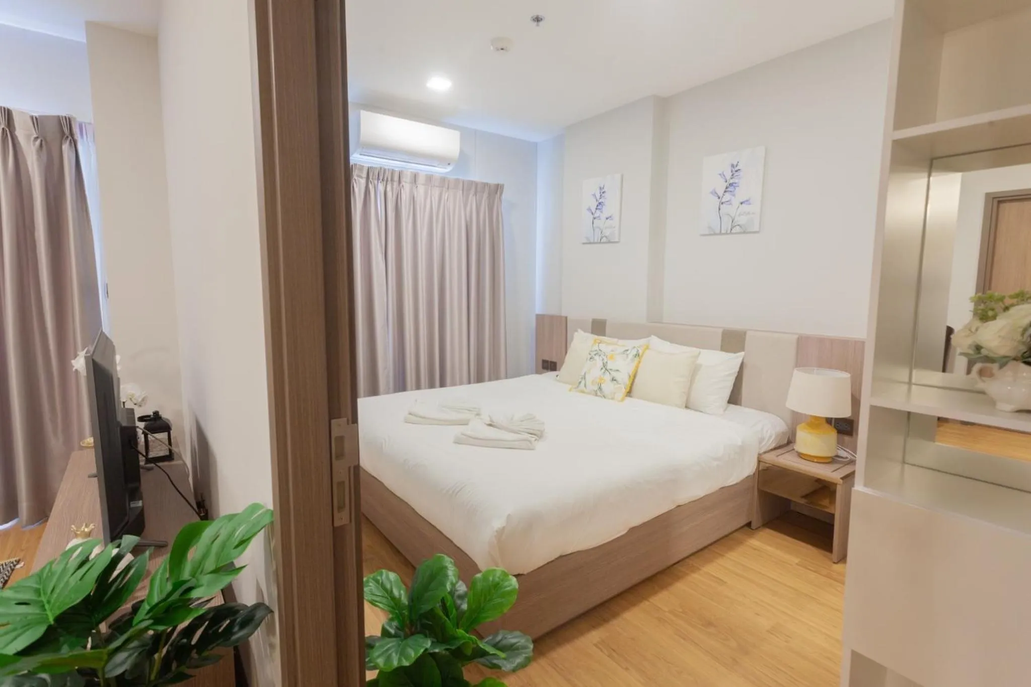 Bed in Astra Sky River Chiang Mai by Fang