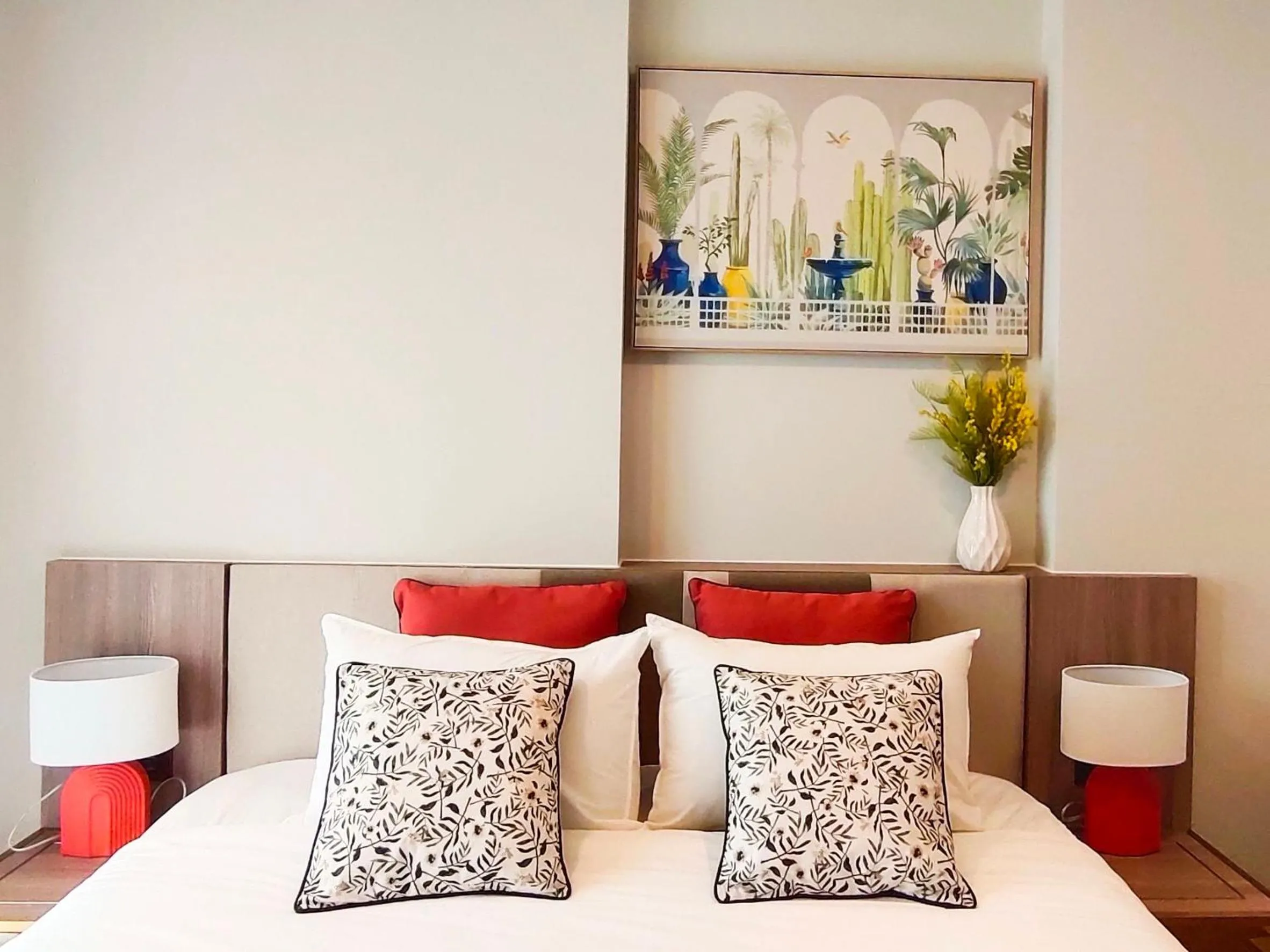 Bed in Astra Sky River Chiang Mai by Fang