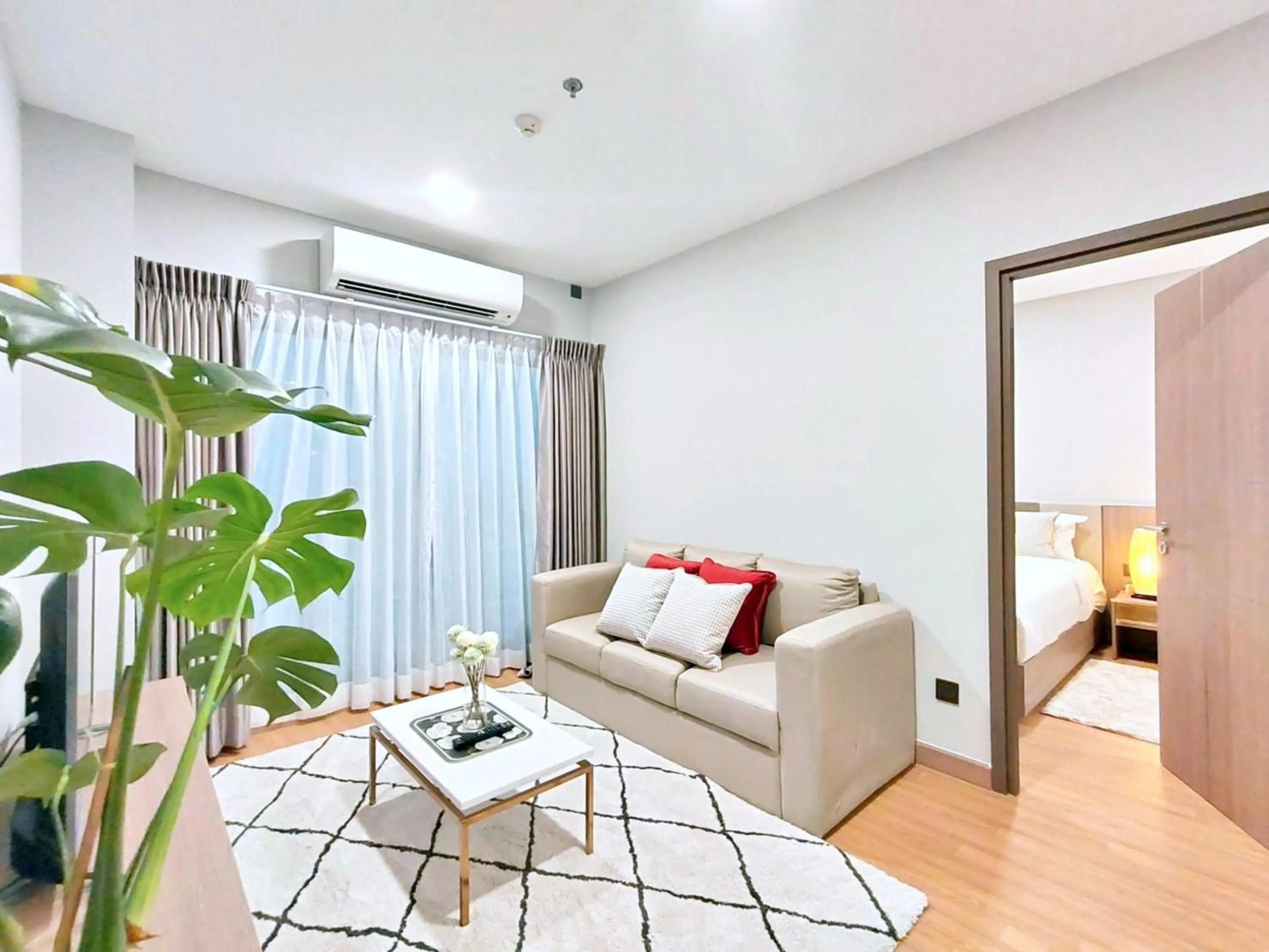 Living room in Astra Sky River Chiang Mai by Fang