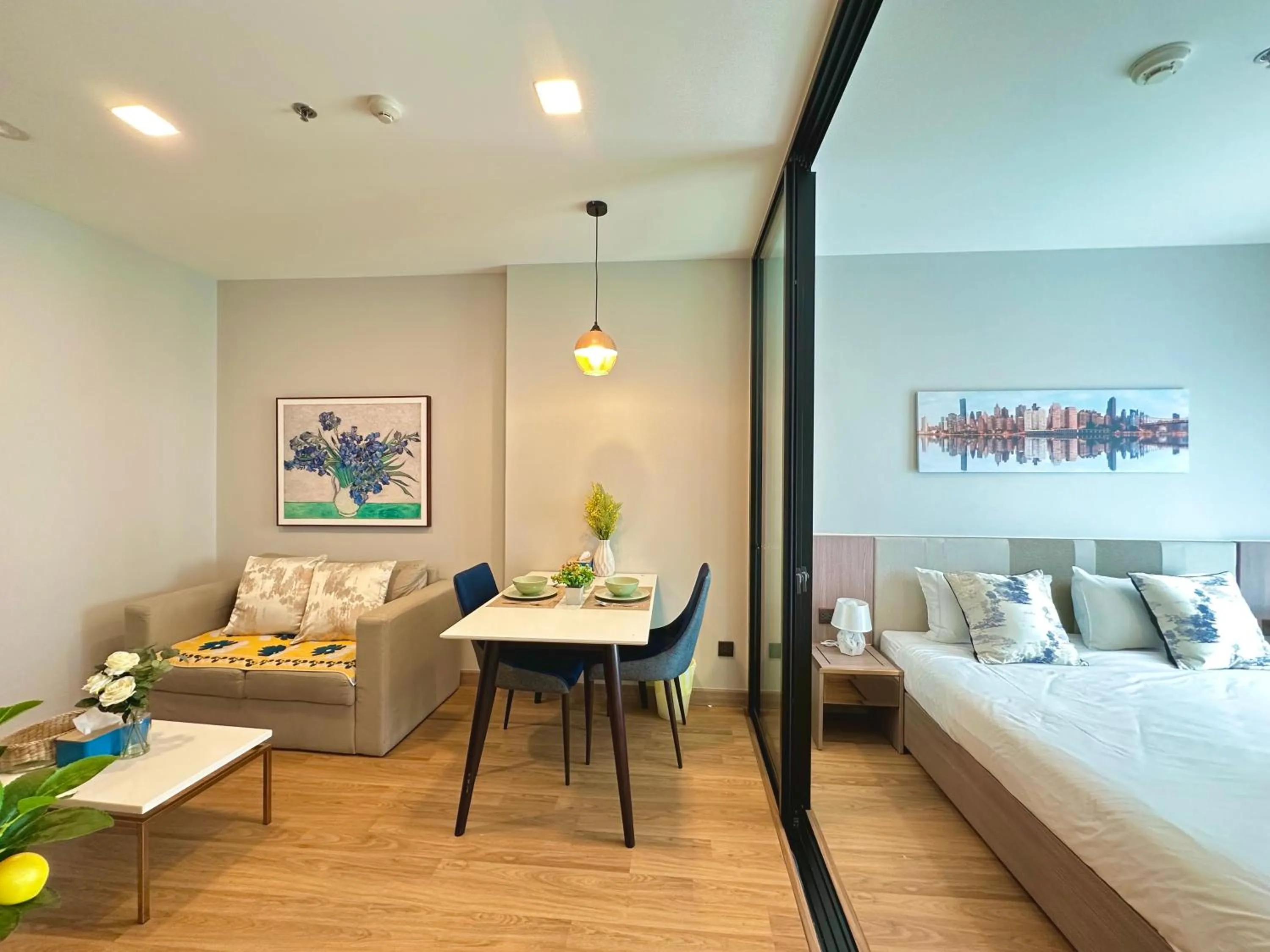 Bed in Astra Sky River Chiang Mai by Fang