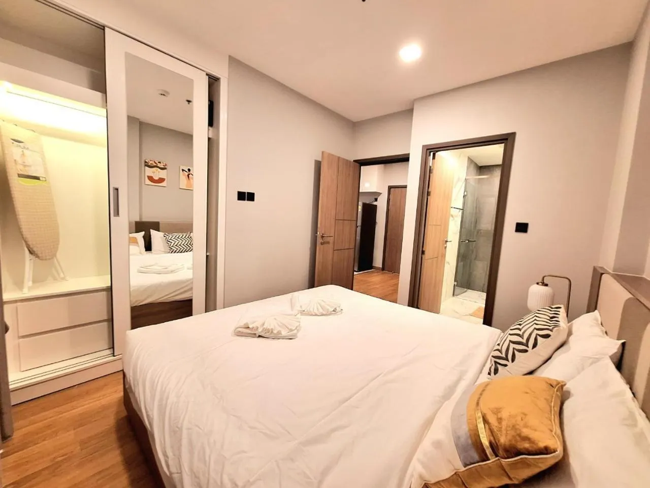 Bed in Astra Sky River Chiang Mai by Fang