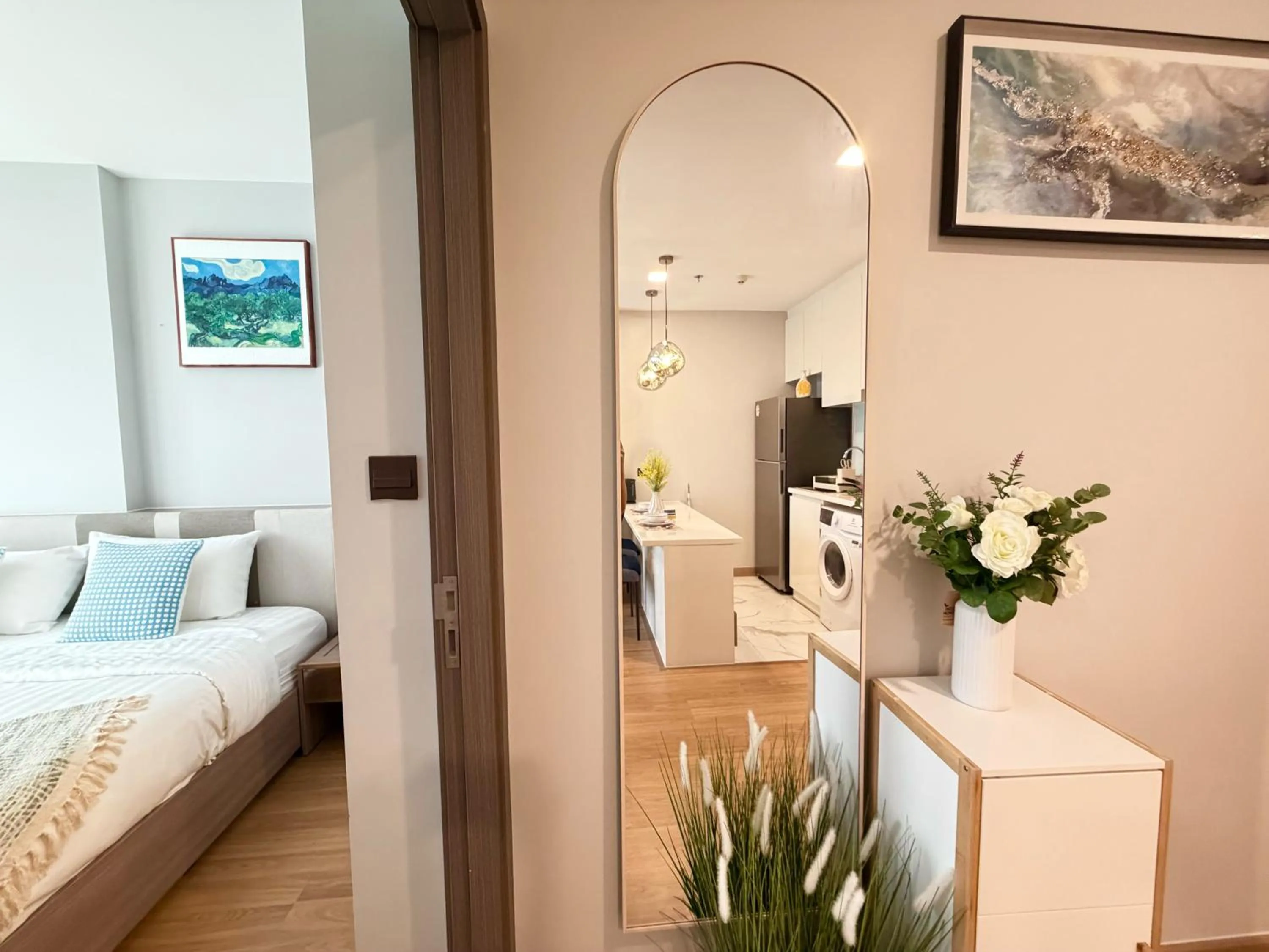 Bed in Astra Sky River Chiang Mai by Fang