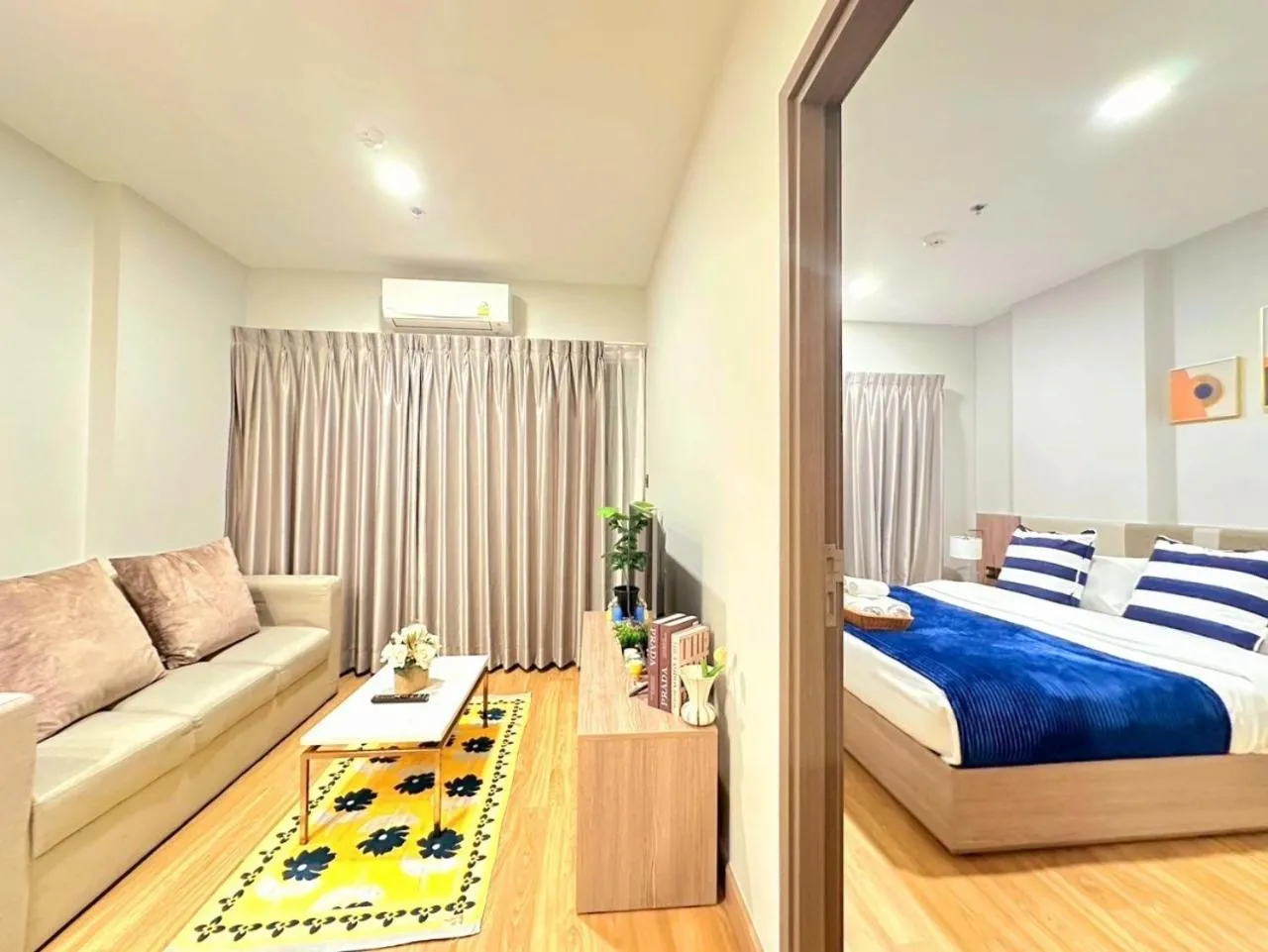 Bed in Astra Sky River Chiang Mai by Fang