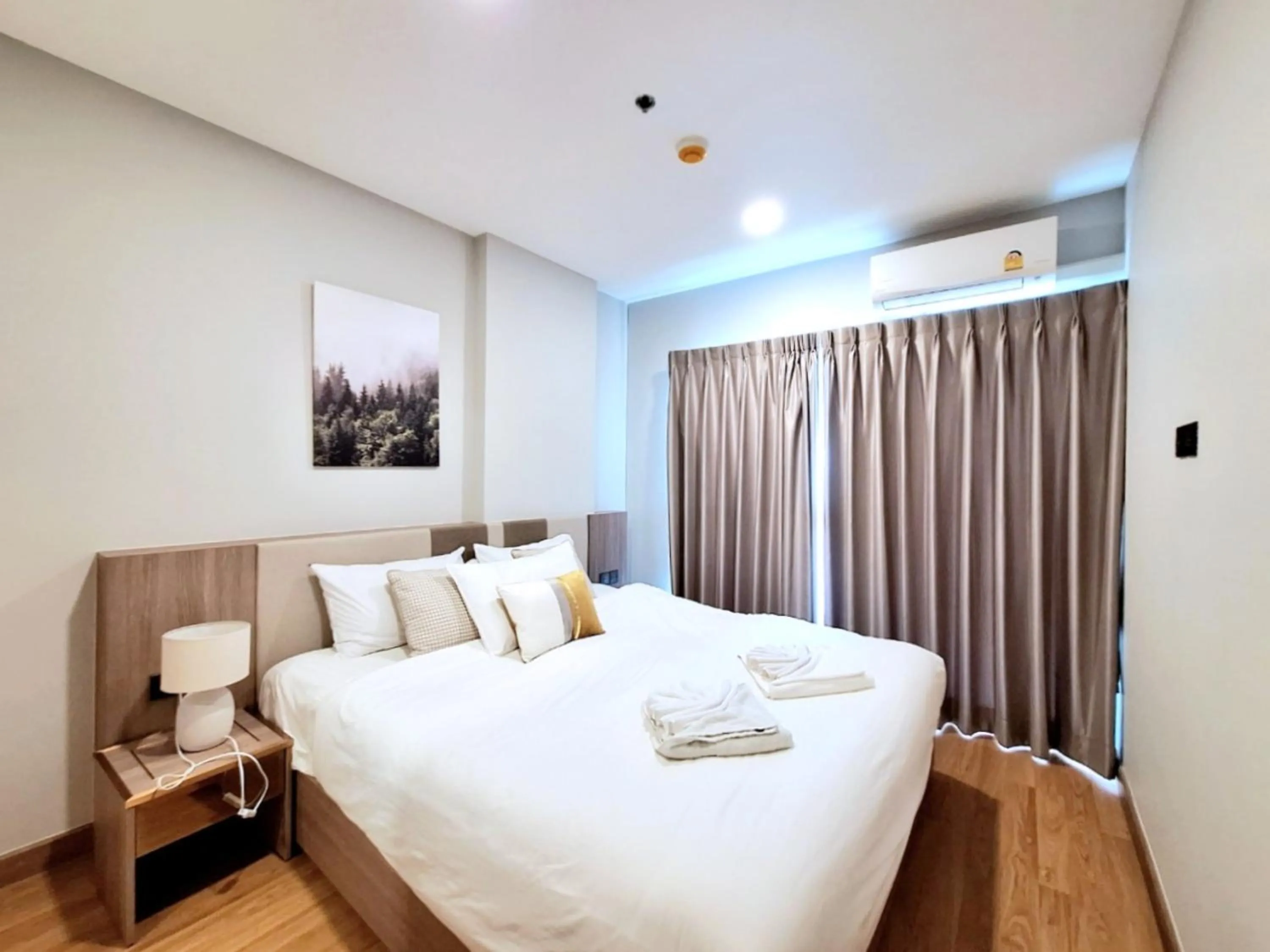 Bed in Astra Sky River Chiang Mai by Fang