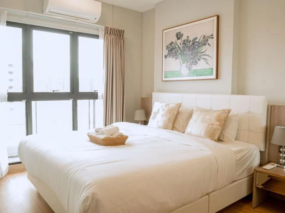 Bed in Astra Sky River Chiang Mai by Fang