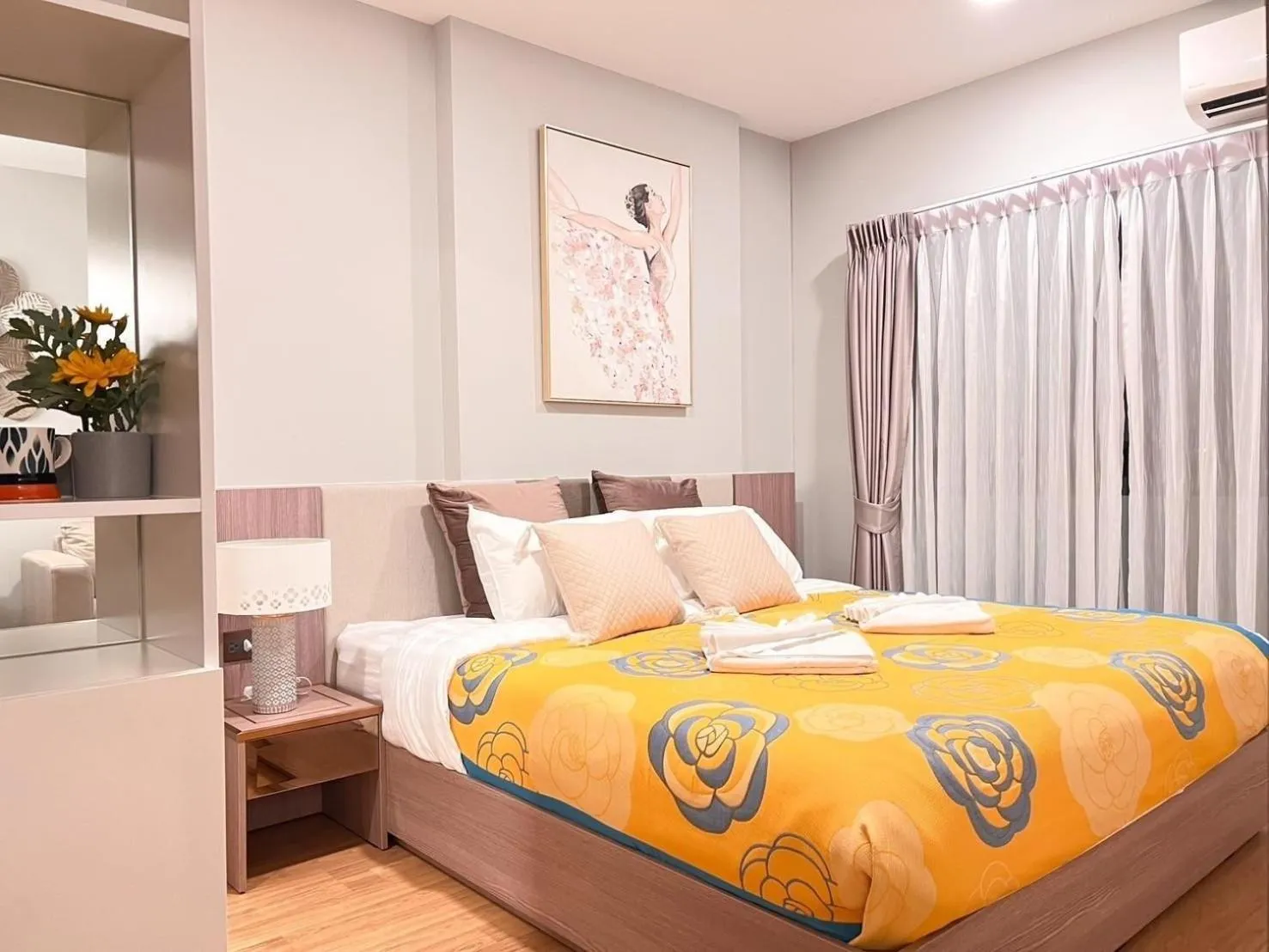 Bed in Astra Sky River Chiang Mai by Fang