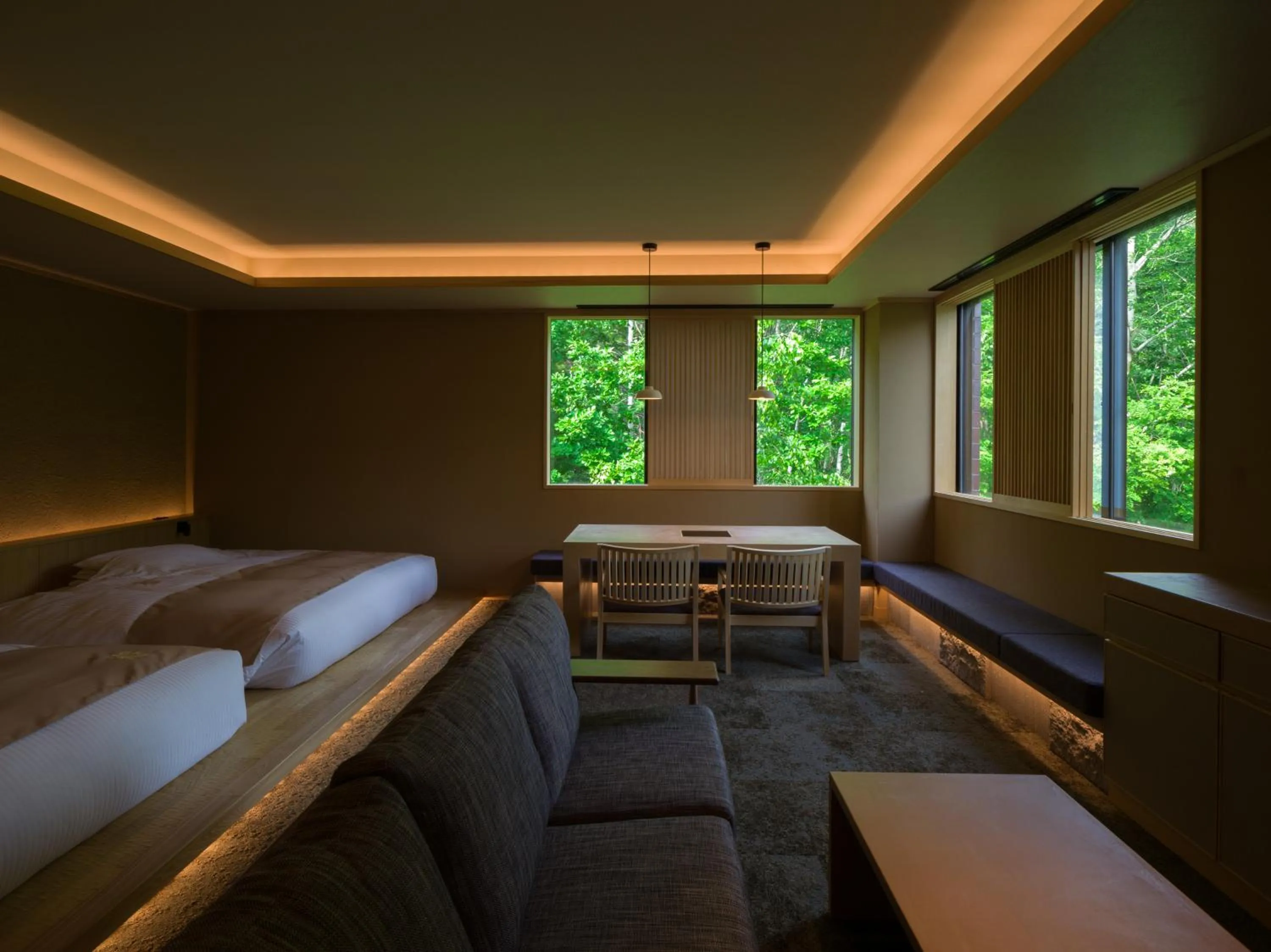 Living room, Bed in Suigan