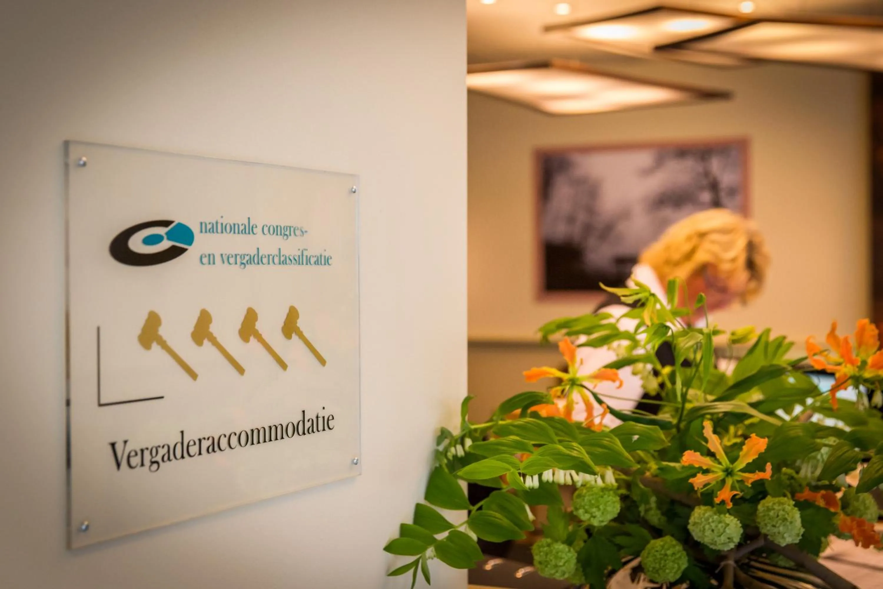 Lobby or reception in Brinkhotel