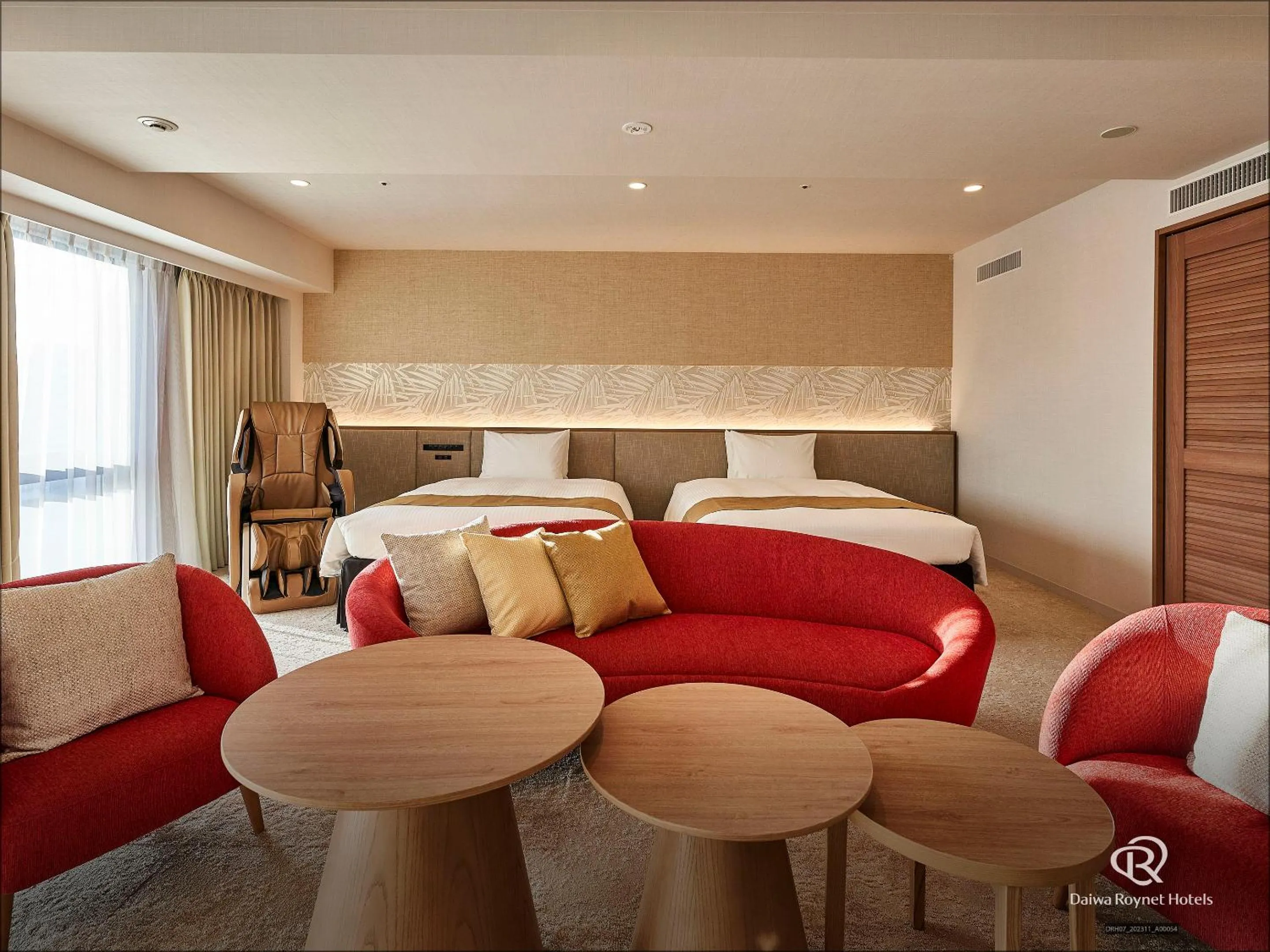 Bed in Daiwa Roynet Hotel NAHA-OMOROMACHI PREMIER