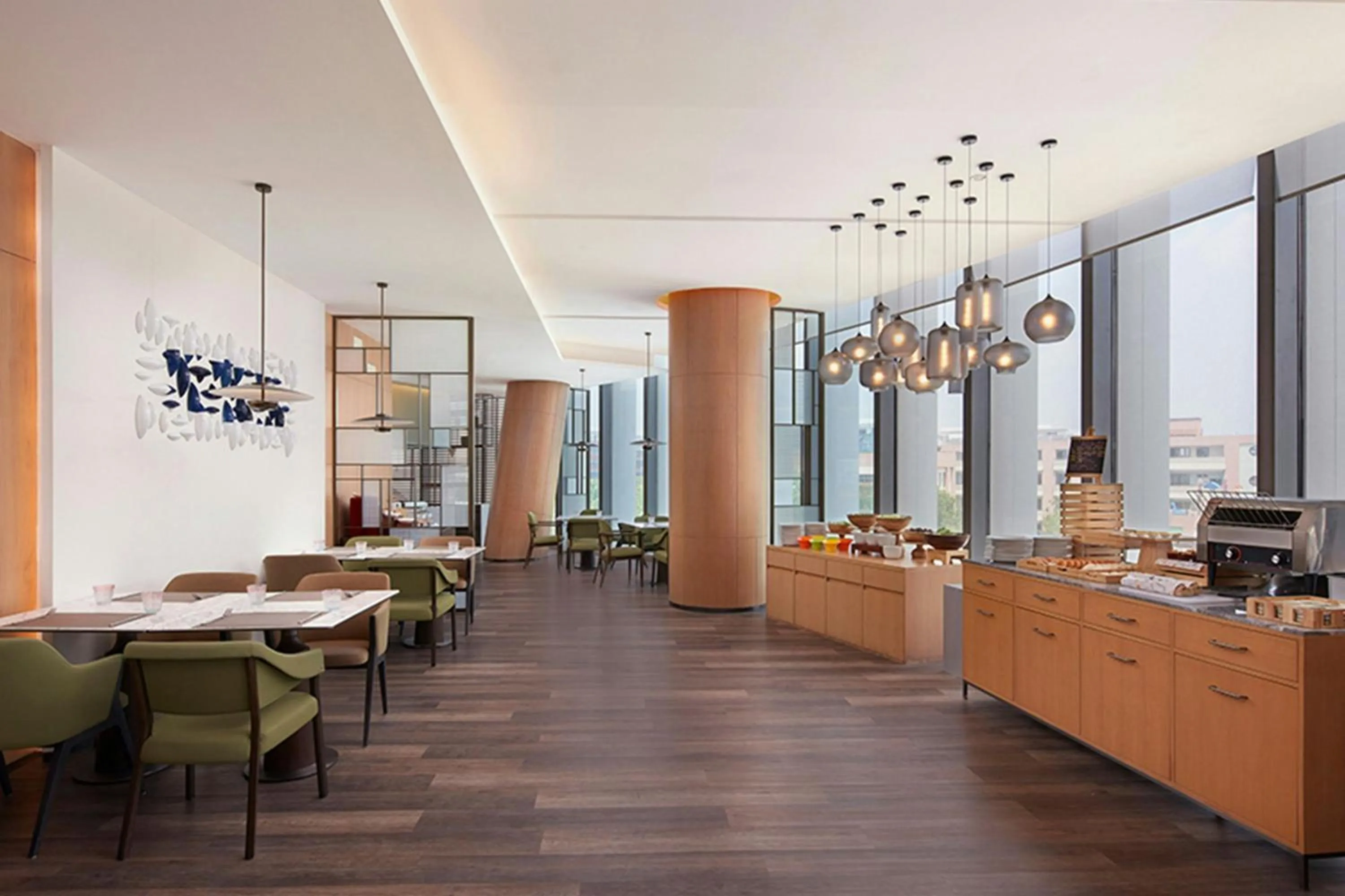 Breakfast in Courtyard by Marriott Hangzhou Xihu