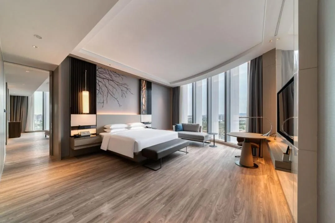 Bedroom, Bed in Courtyard by Marriott Hangzhou Xihu
