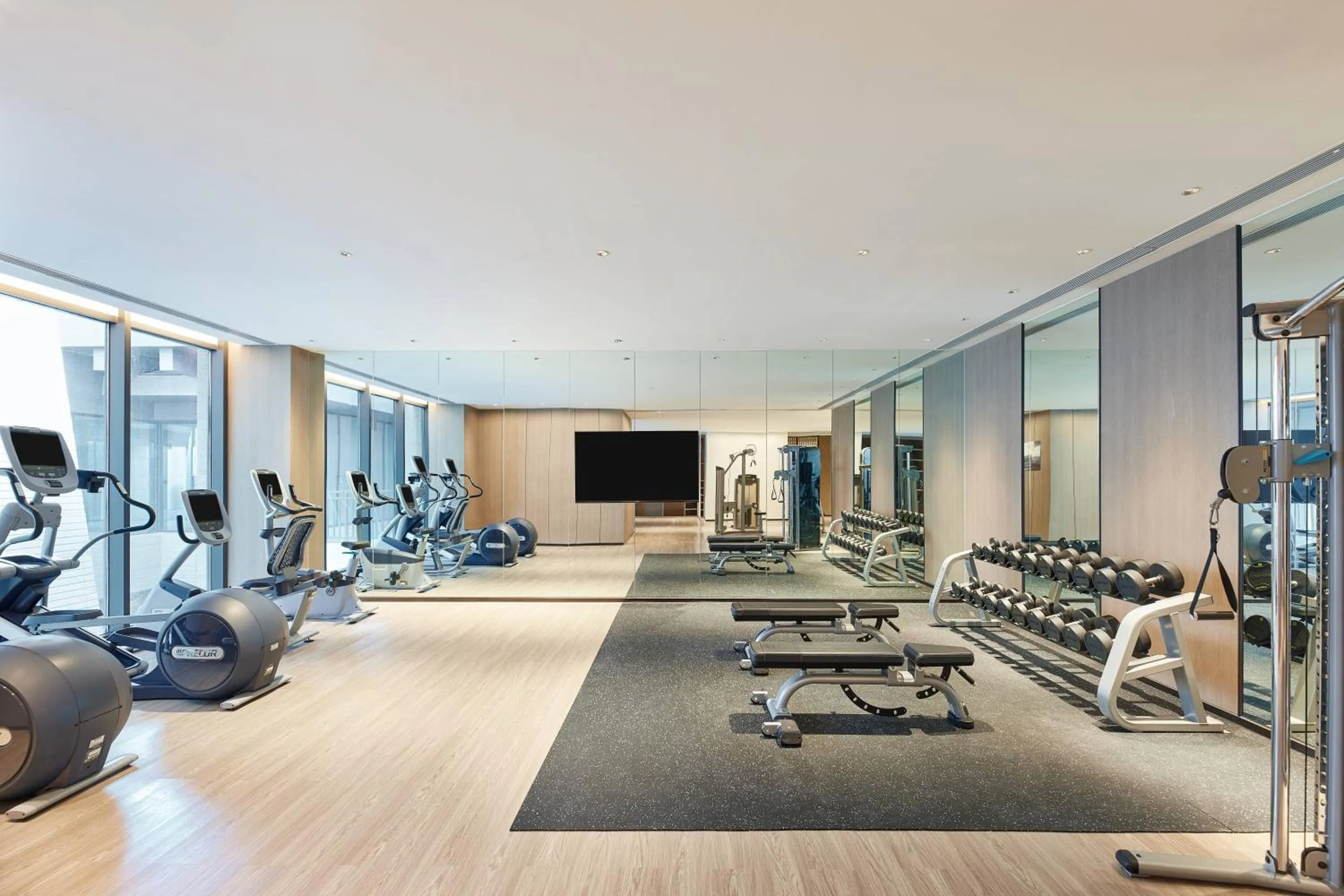 Fitness centre/facilities in Delta Hotels by Marriott Jiuzhaigou