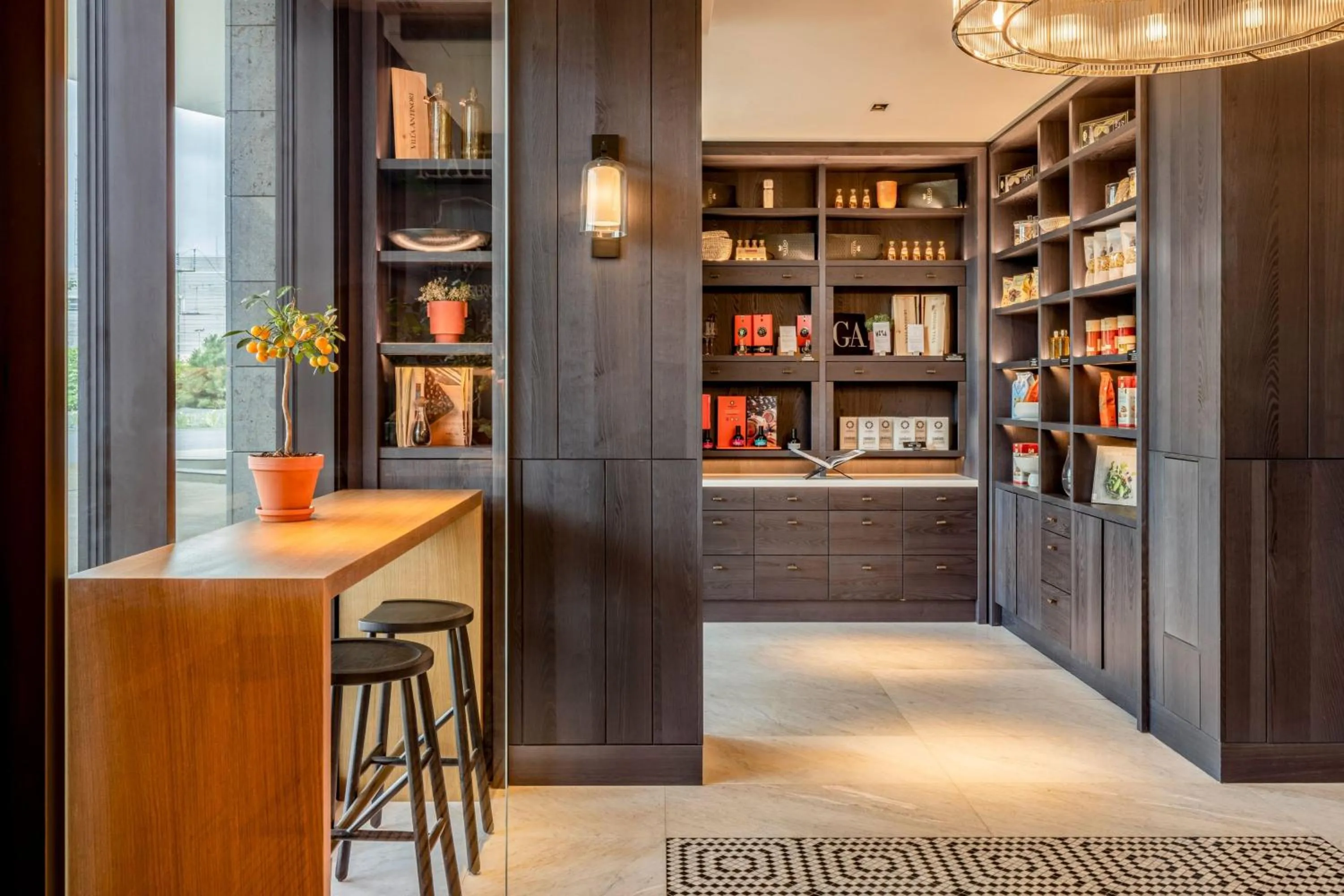 Restaurant/places to eat in Munich Marriott Hotel City West