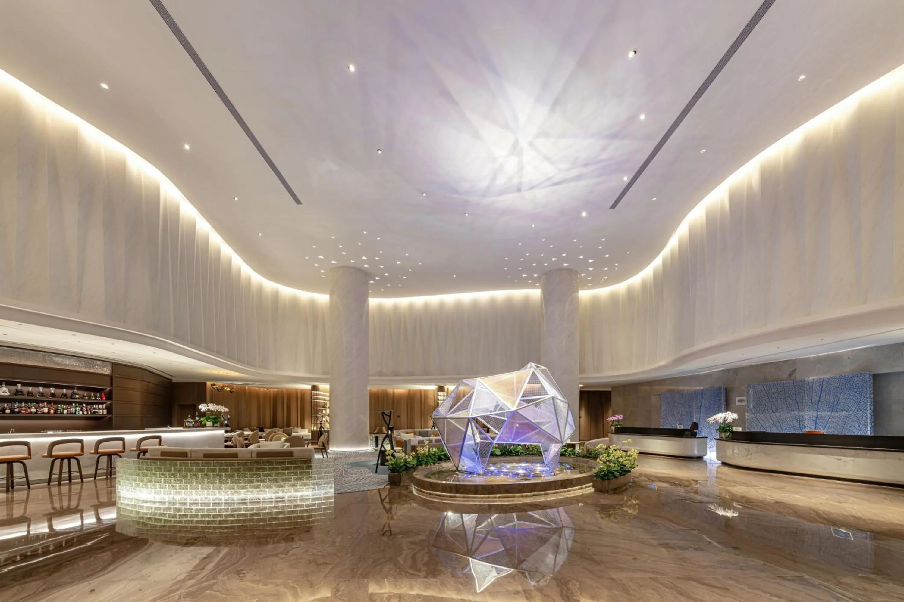 Lobby or reception in The Westin Yantai