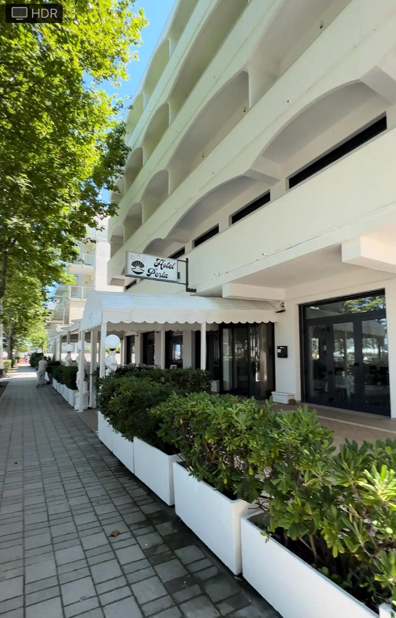 Property building in Hotel Perla