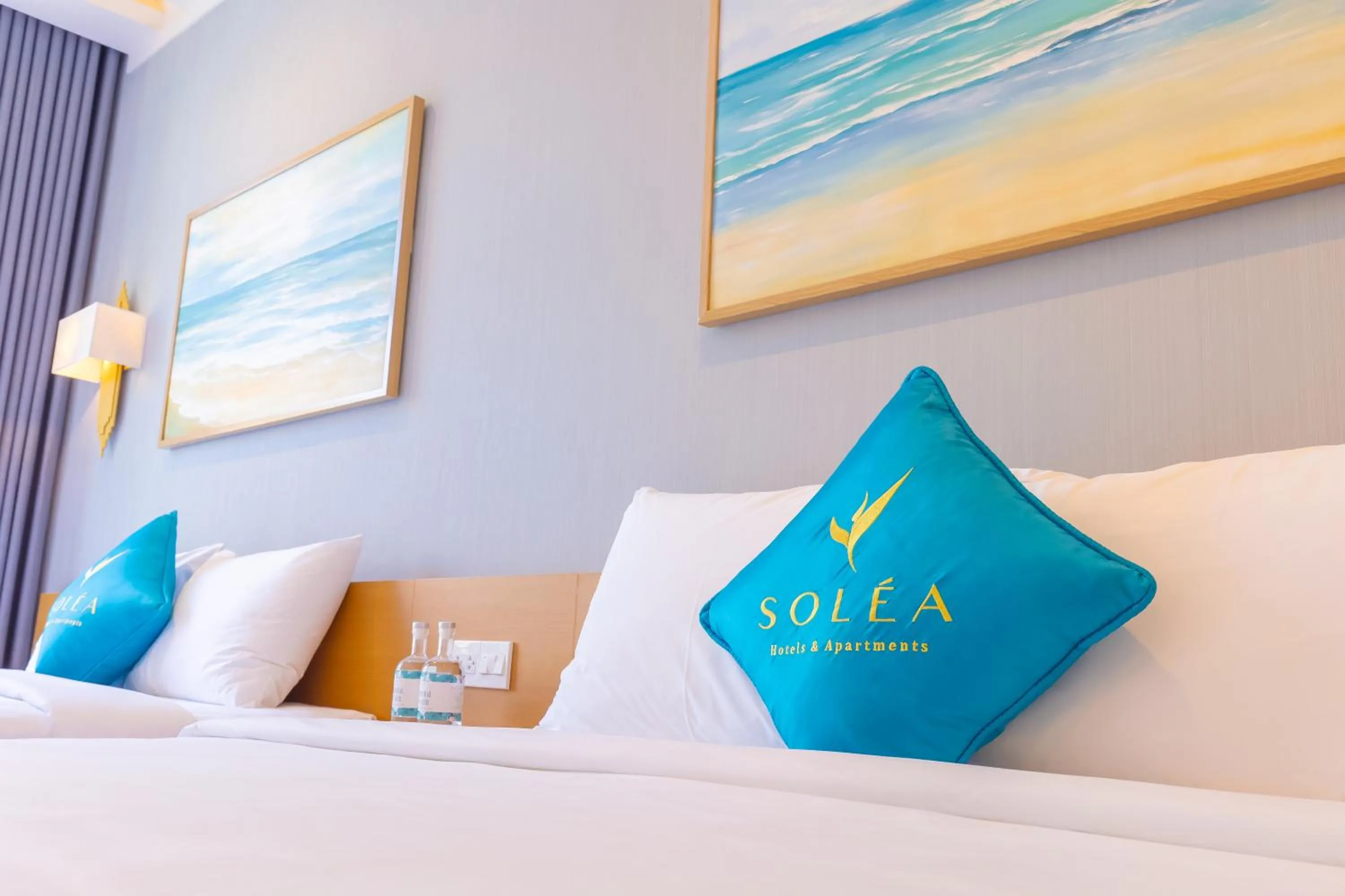 Bed in SOLÉA Hotel GrandWorld Phu Quoc