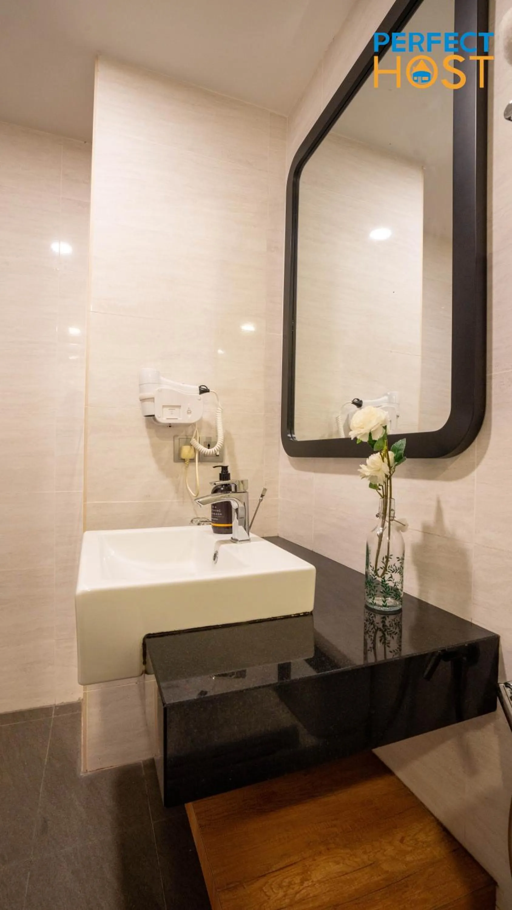 Bathroom in Damai Laut Escape by Perfect Host