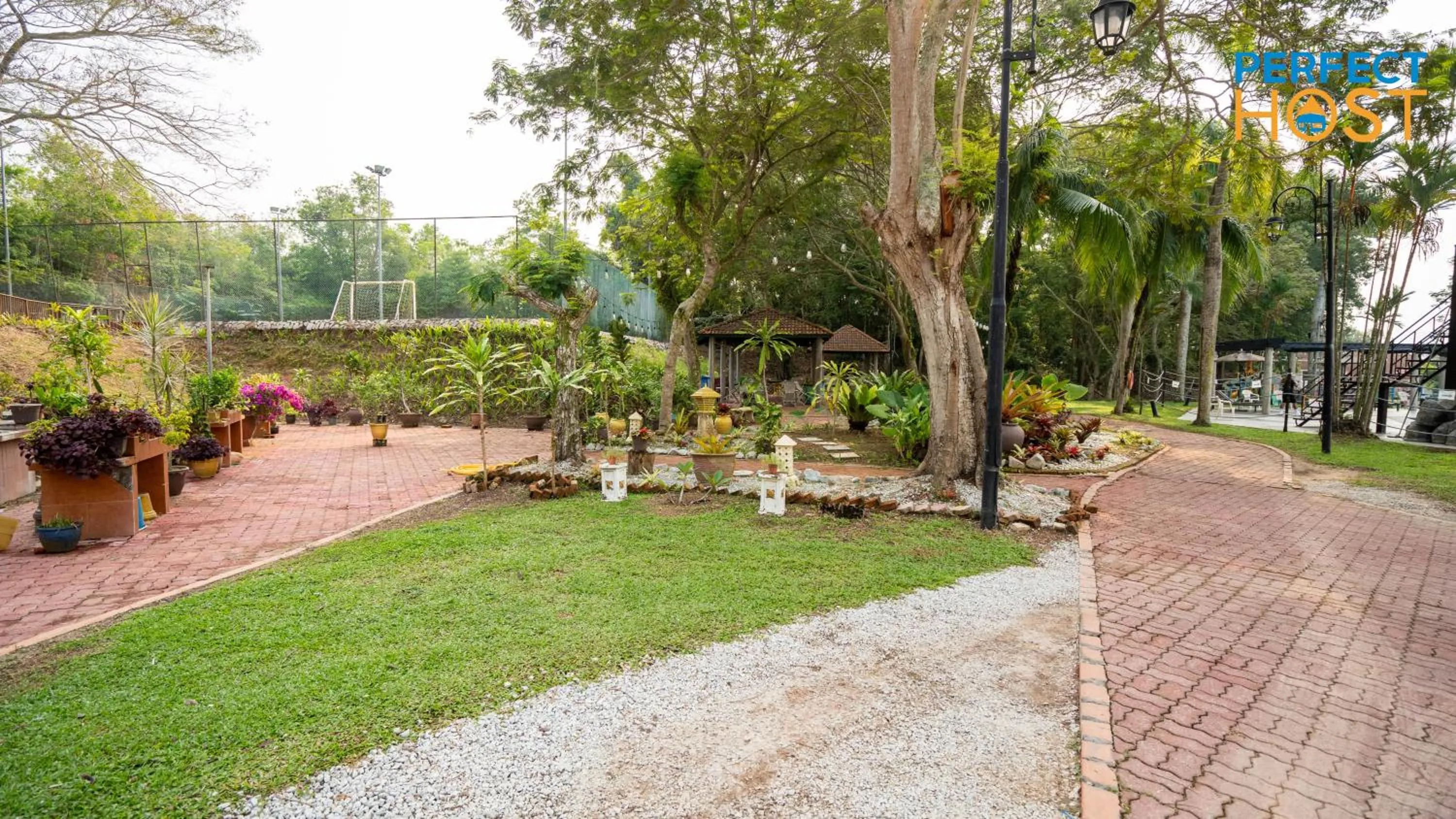 Garden in Damai Laut Escape by Perfect Host