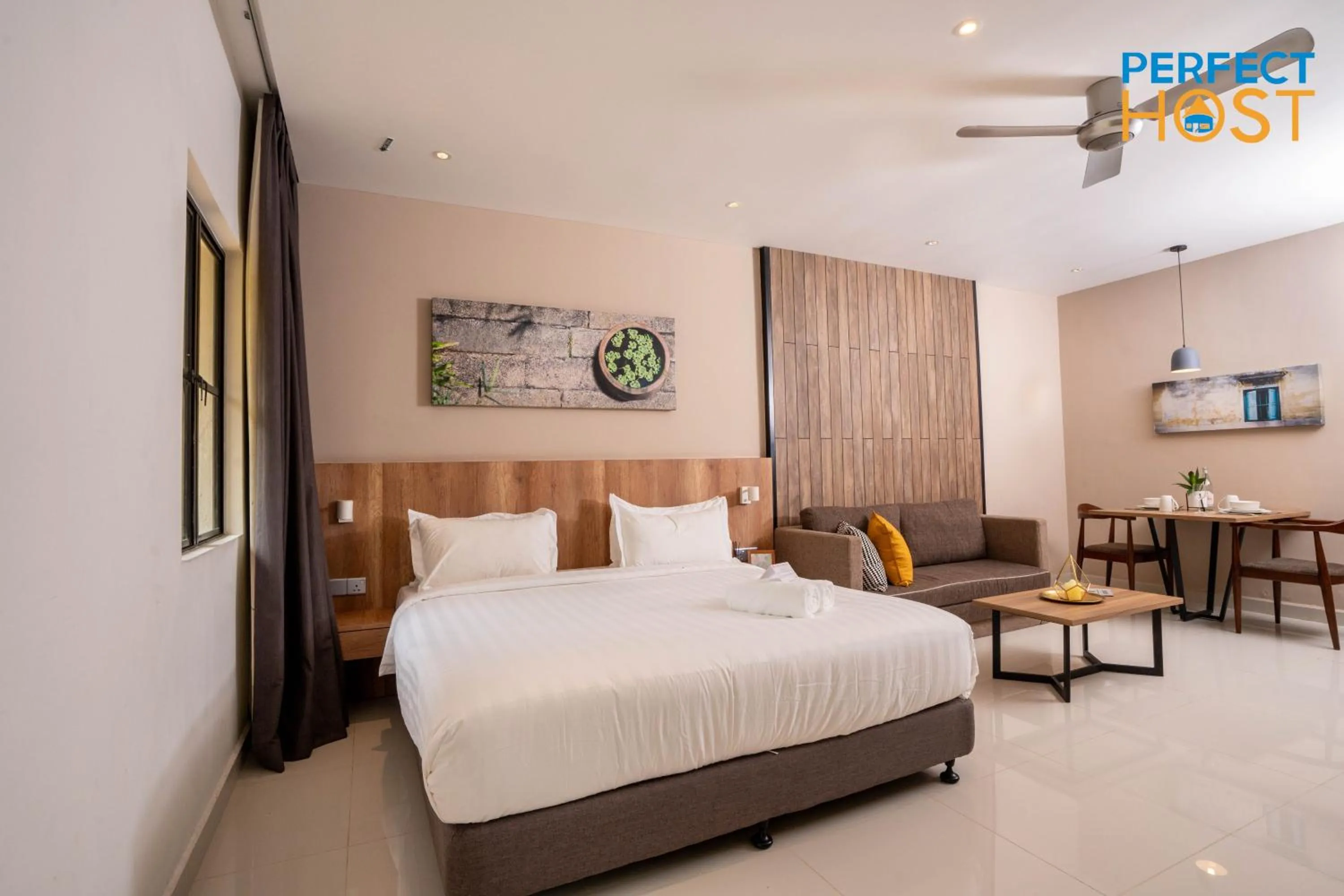 Bed in Damai Laut Escape by Perfect Host