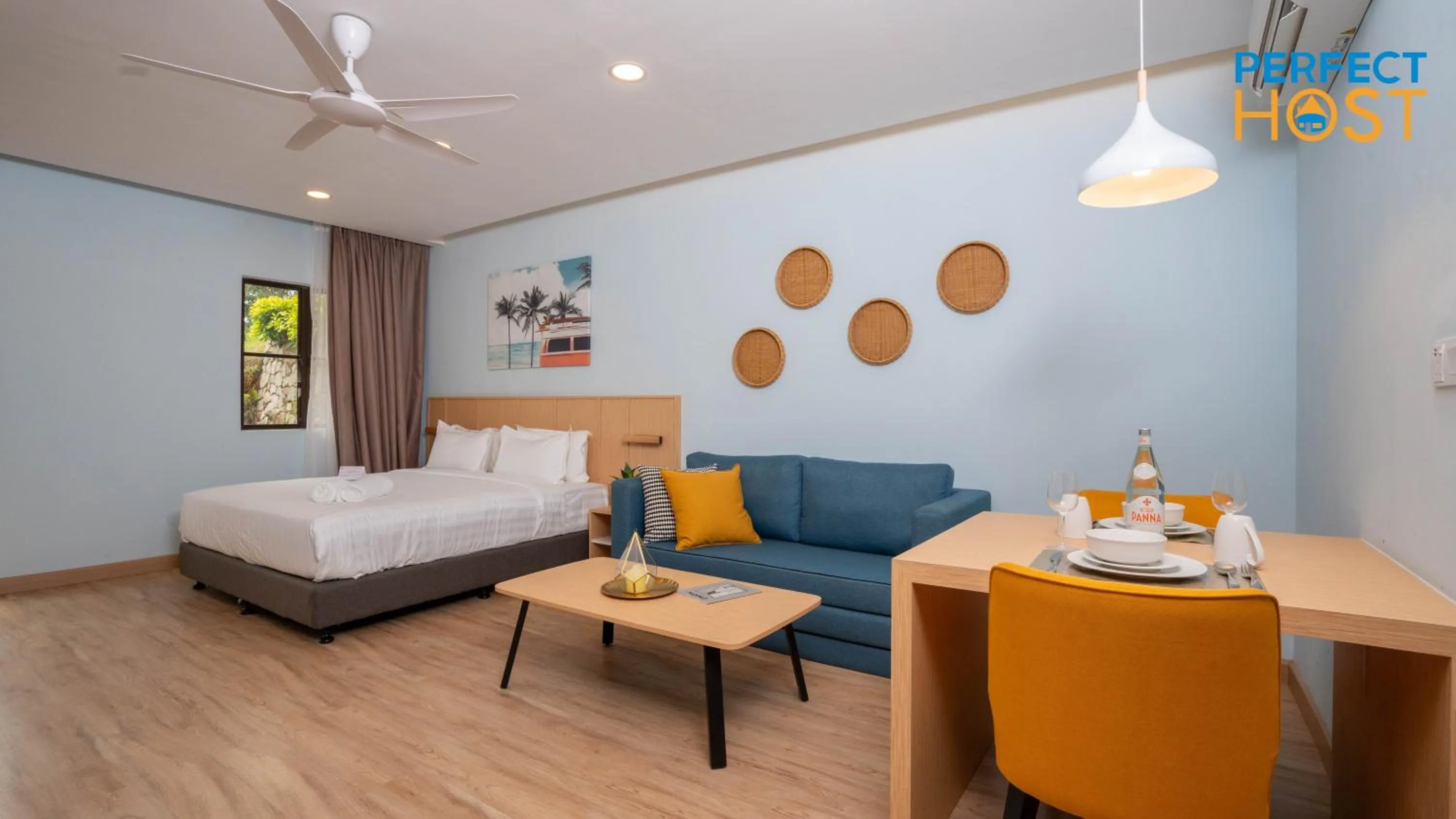 Bedroom in Damai Laut Escape by Perfect Host