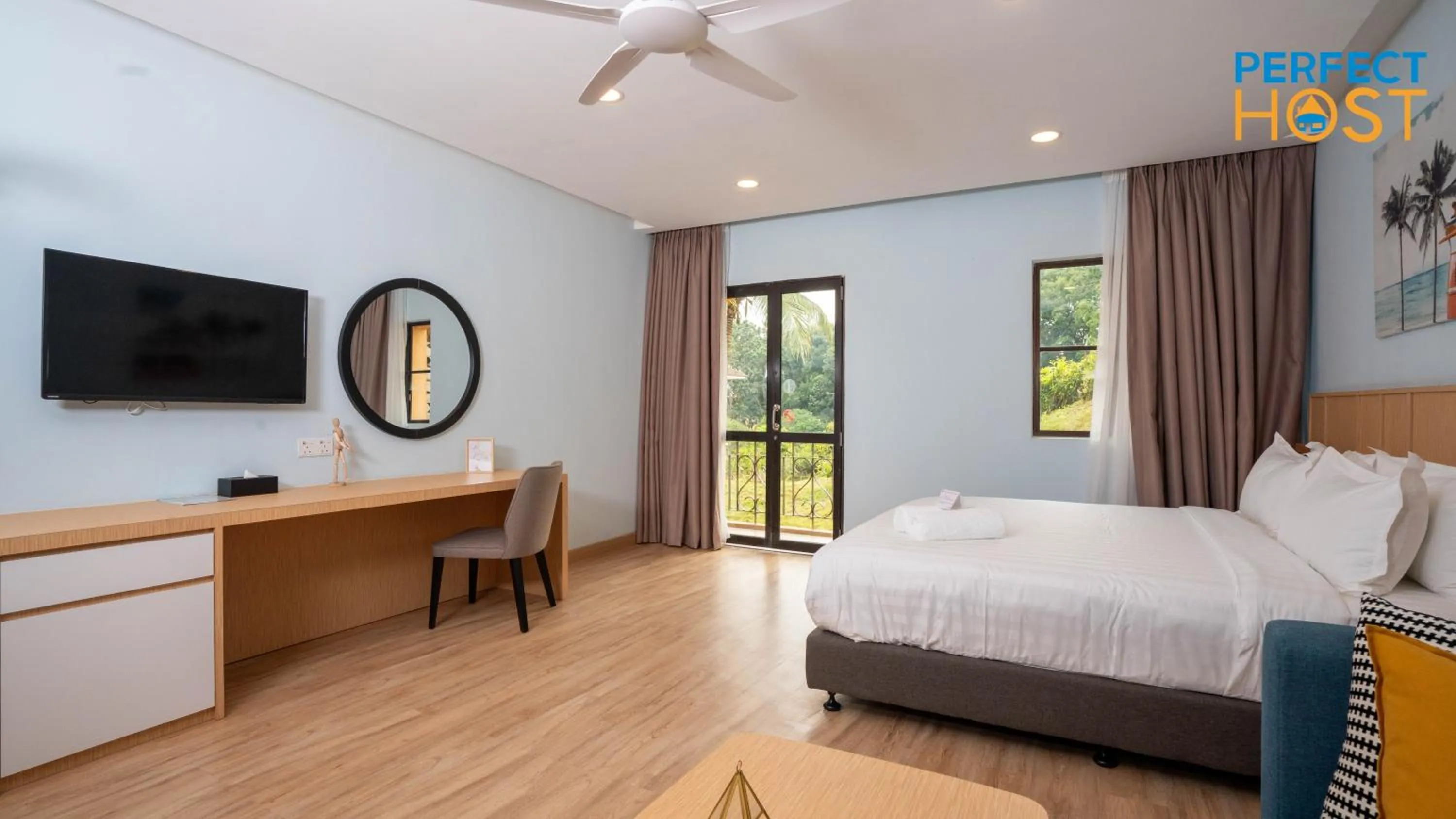 Bed in Damai Laut Escape by Perfect Host