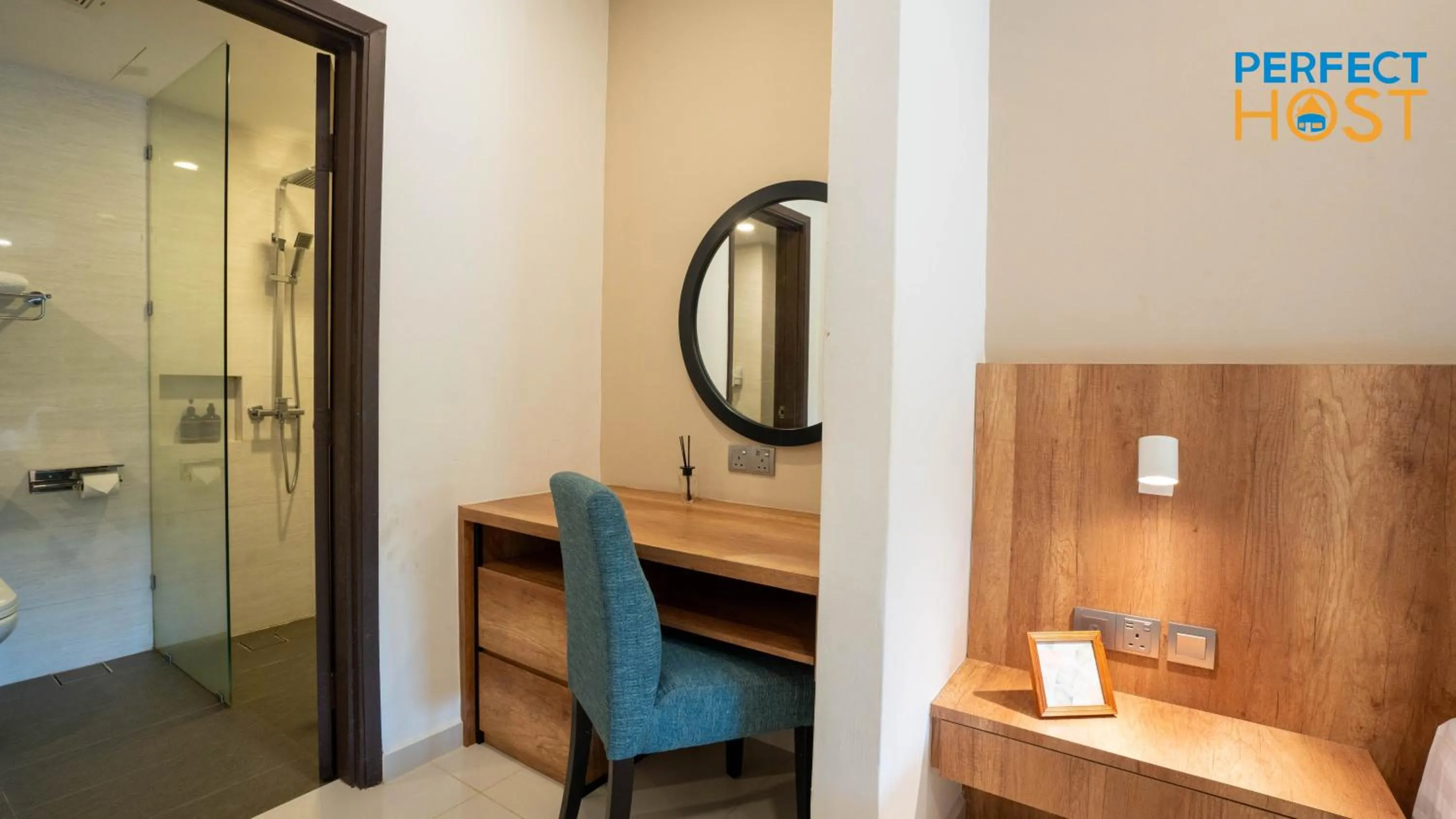 Bathroom in Damai Laut Escape by Perfect Host