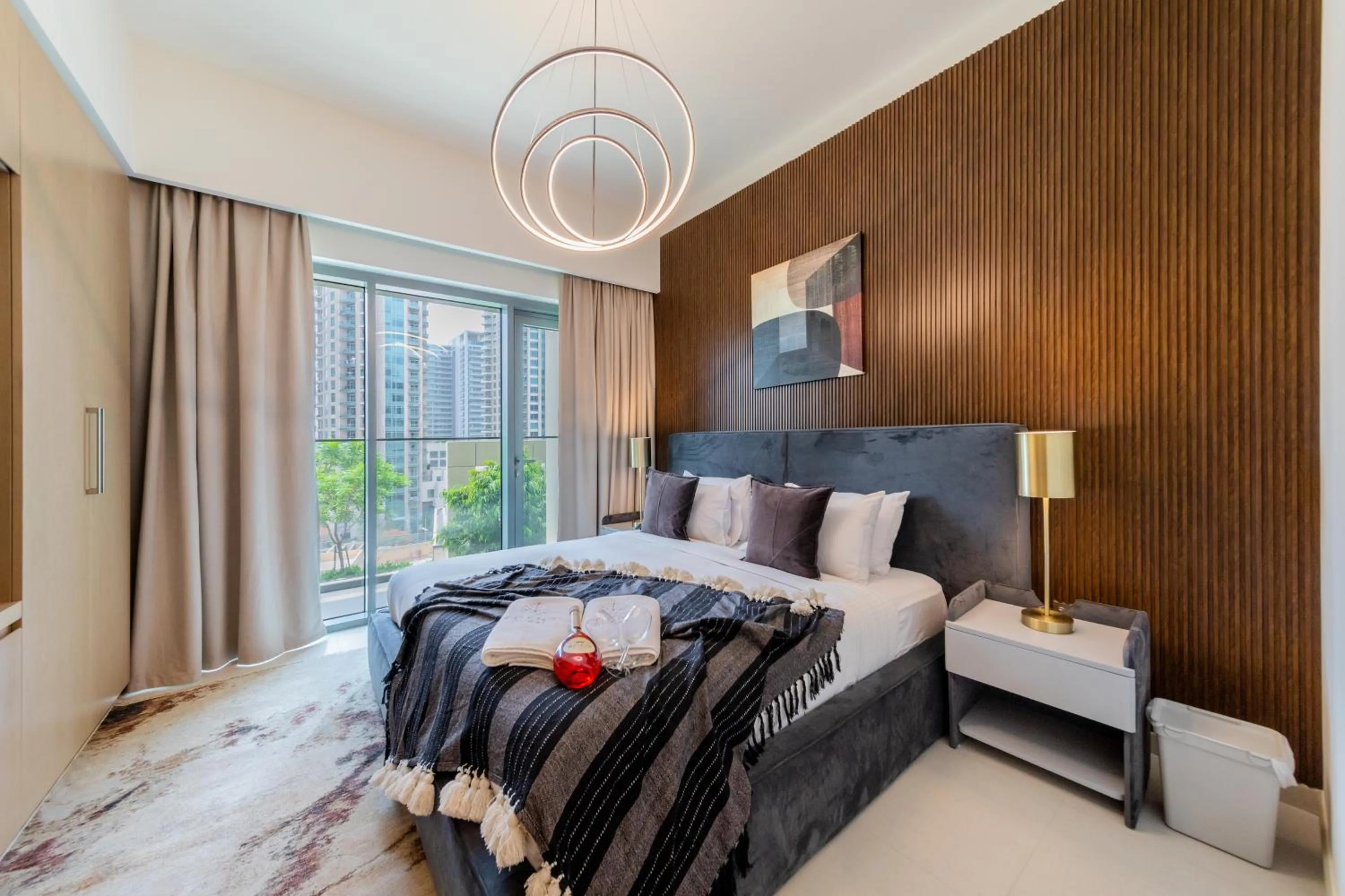 Bedroom, Bed in EDEN'S Homes & Villas - Burj Royale