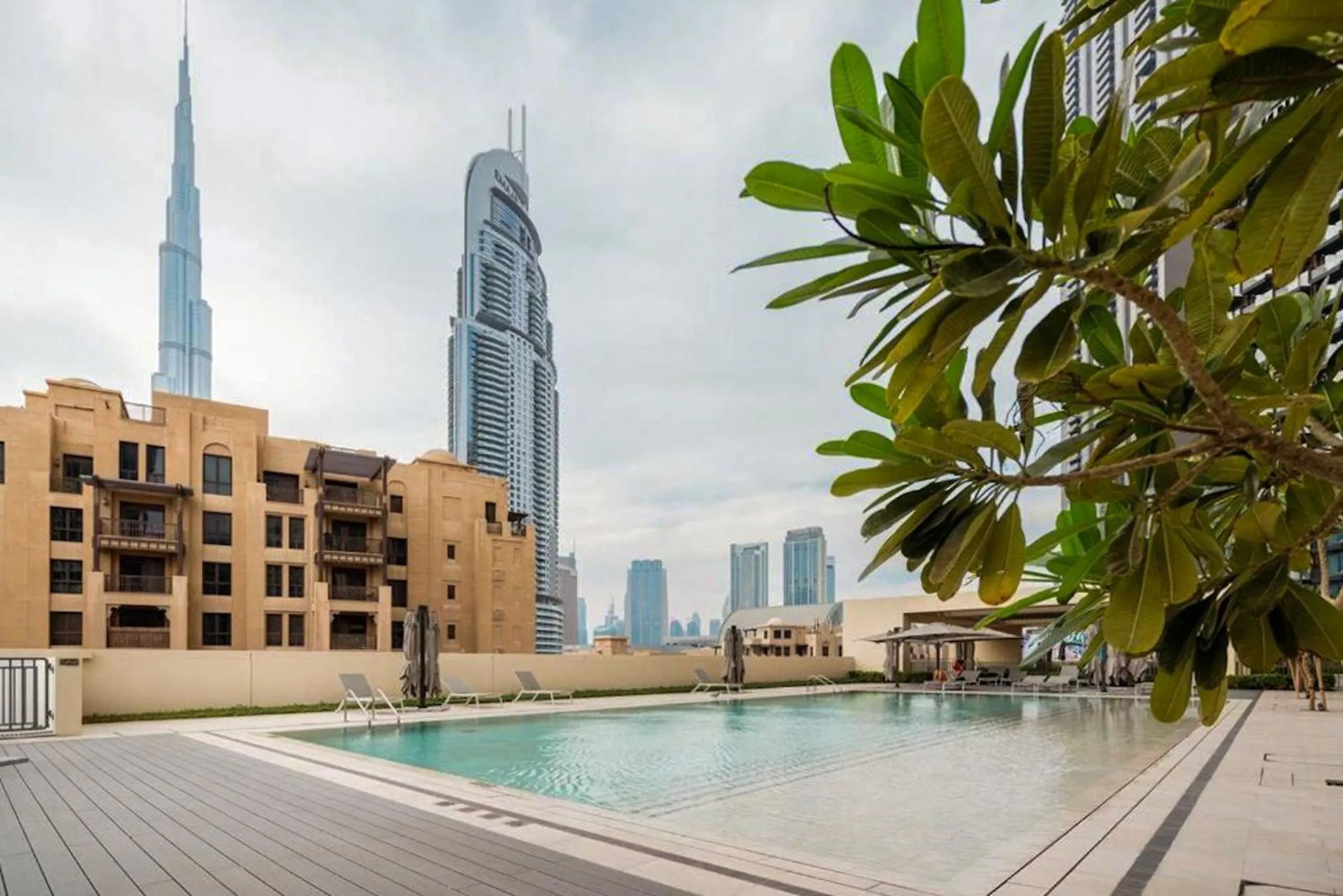 Swimming pool in EDEN'S Homes & Villas - Burj Royale