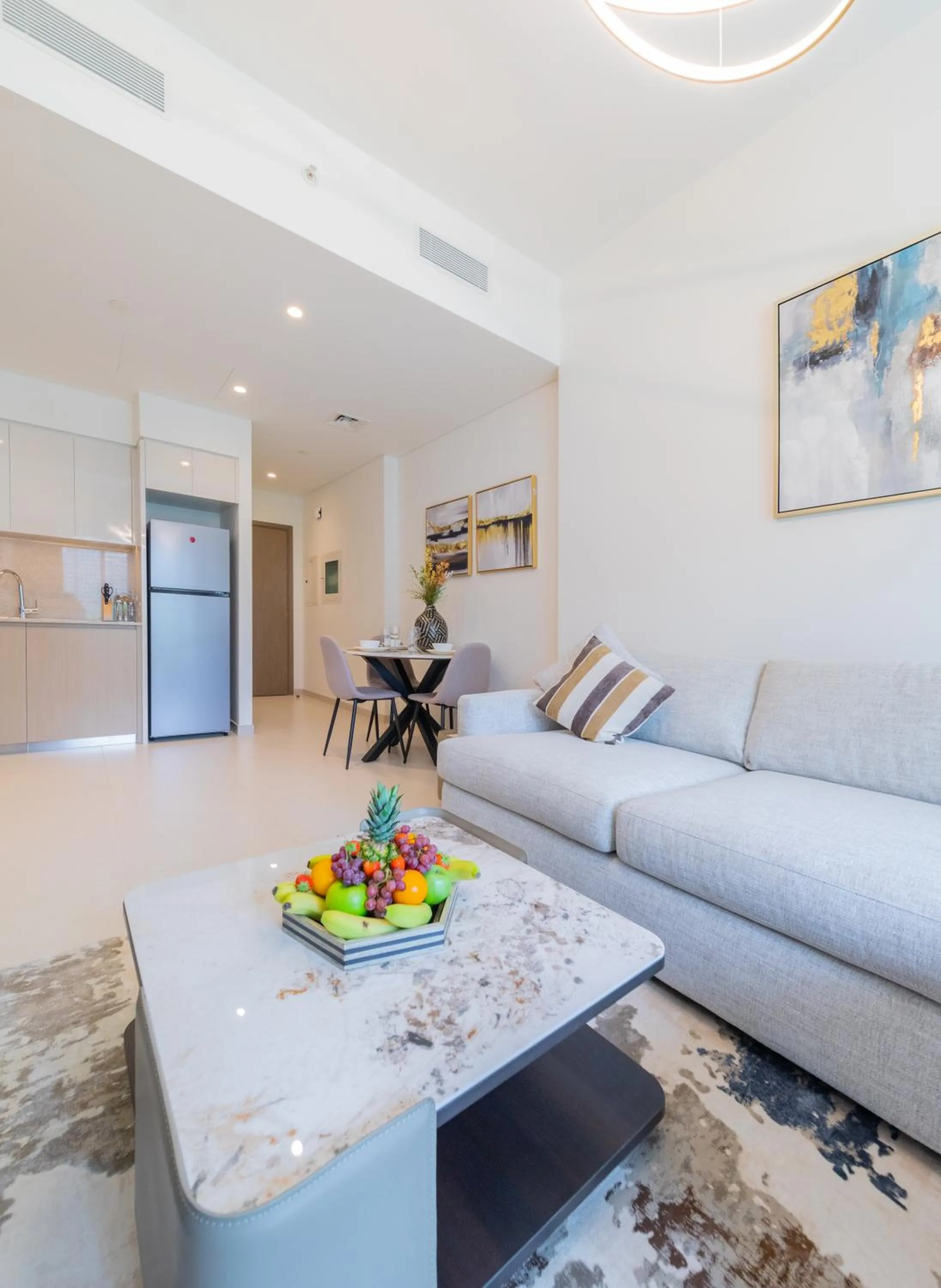 Living room in EDEN'S Homes & Villas - Burj Royale