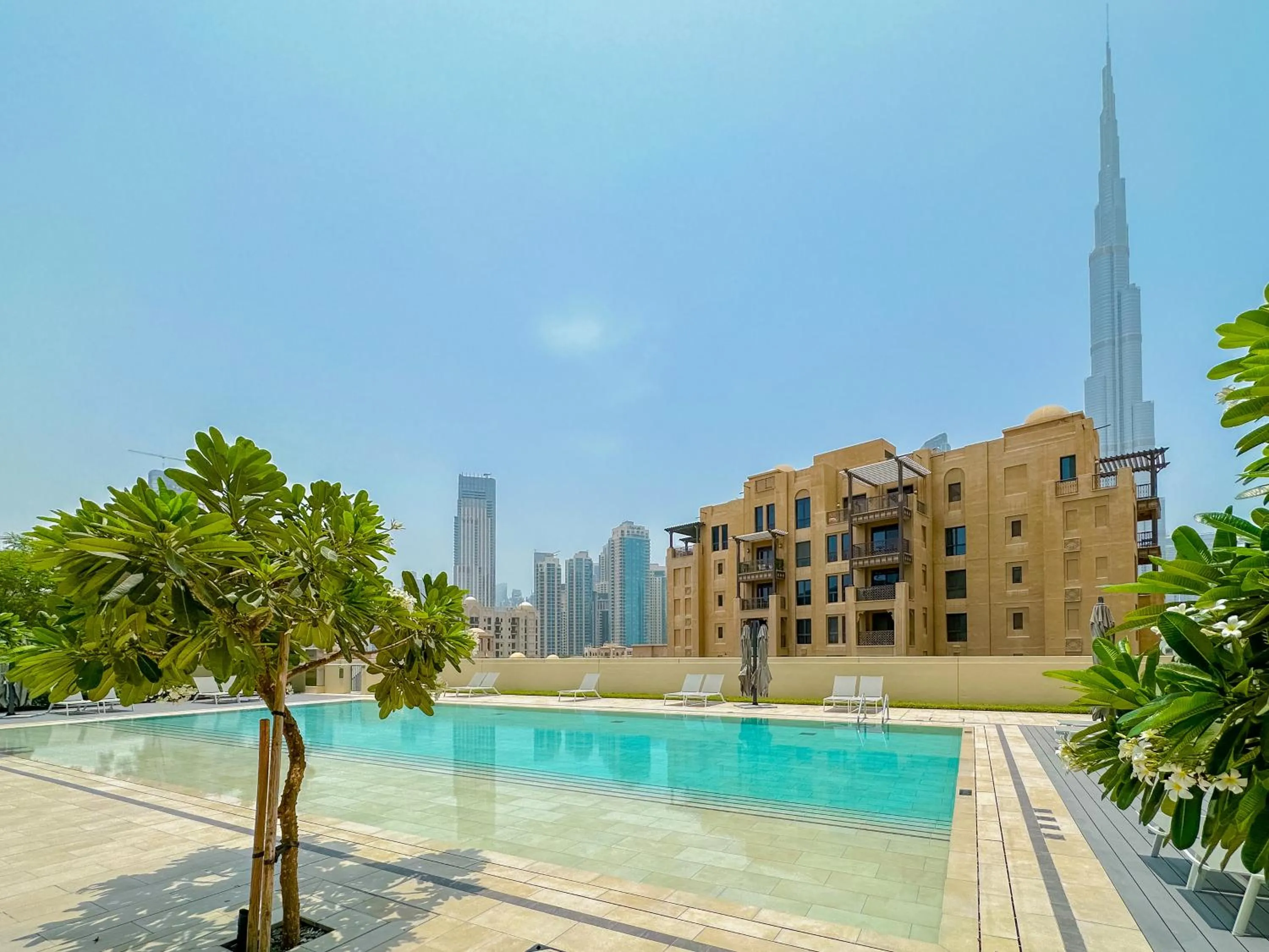Swimming pool in EDEN'S Homes & Villas - Burj Royale