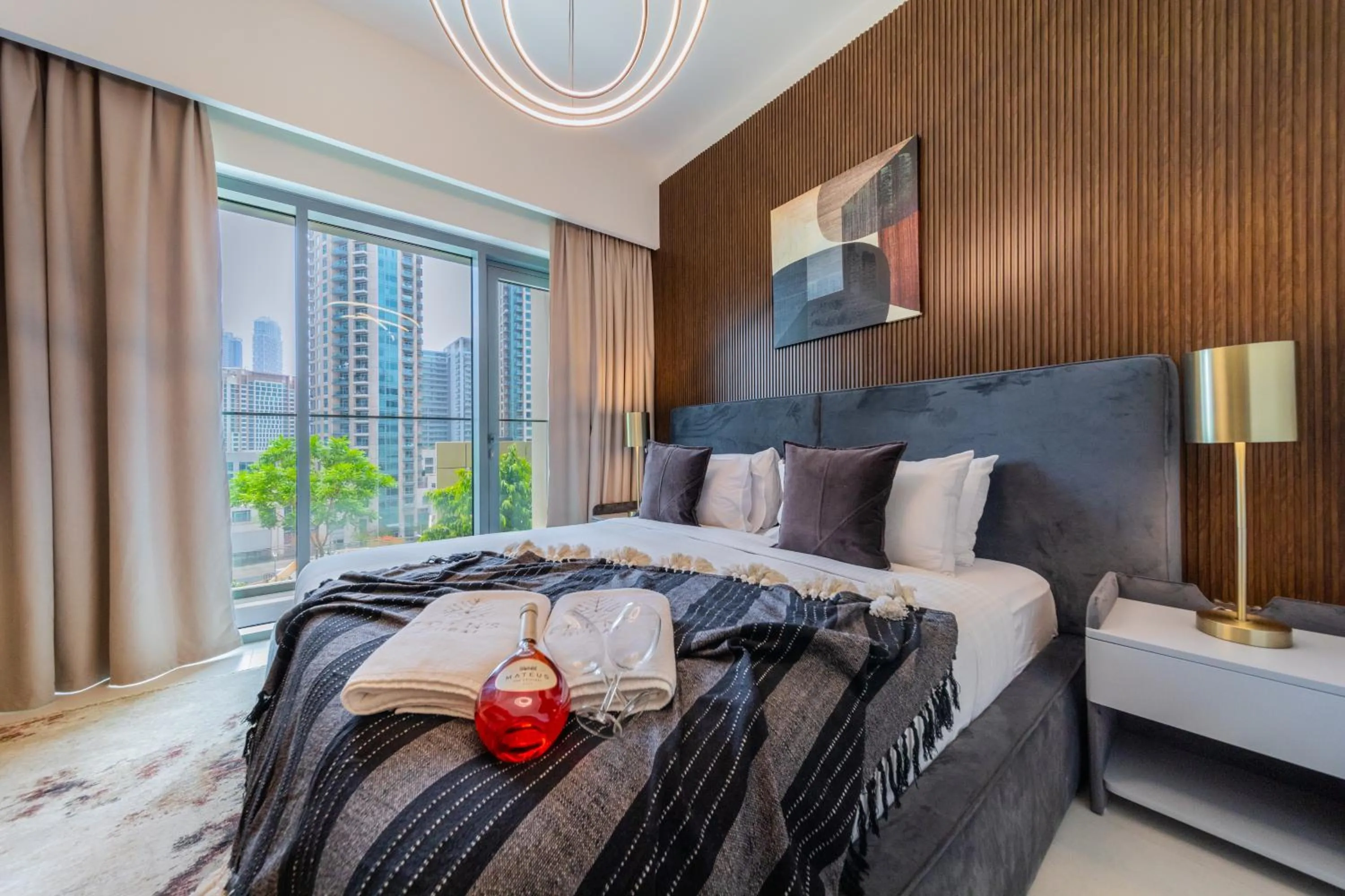 Bedroom, Bed in EDEN'S Homes & Villas - Burj Royale