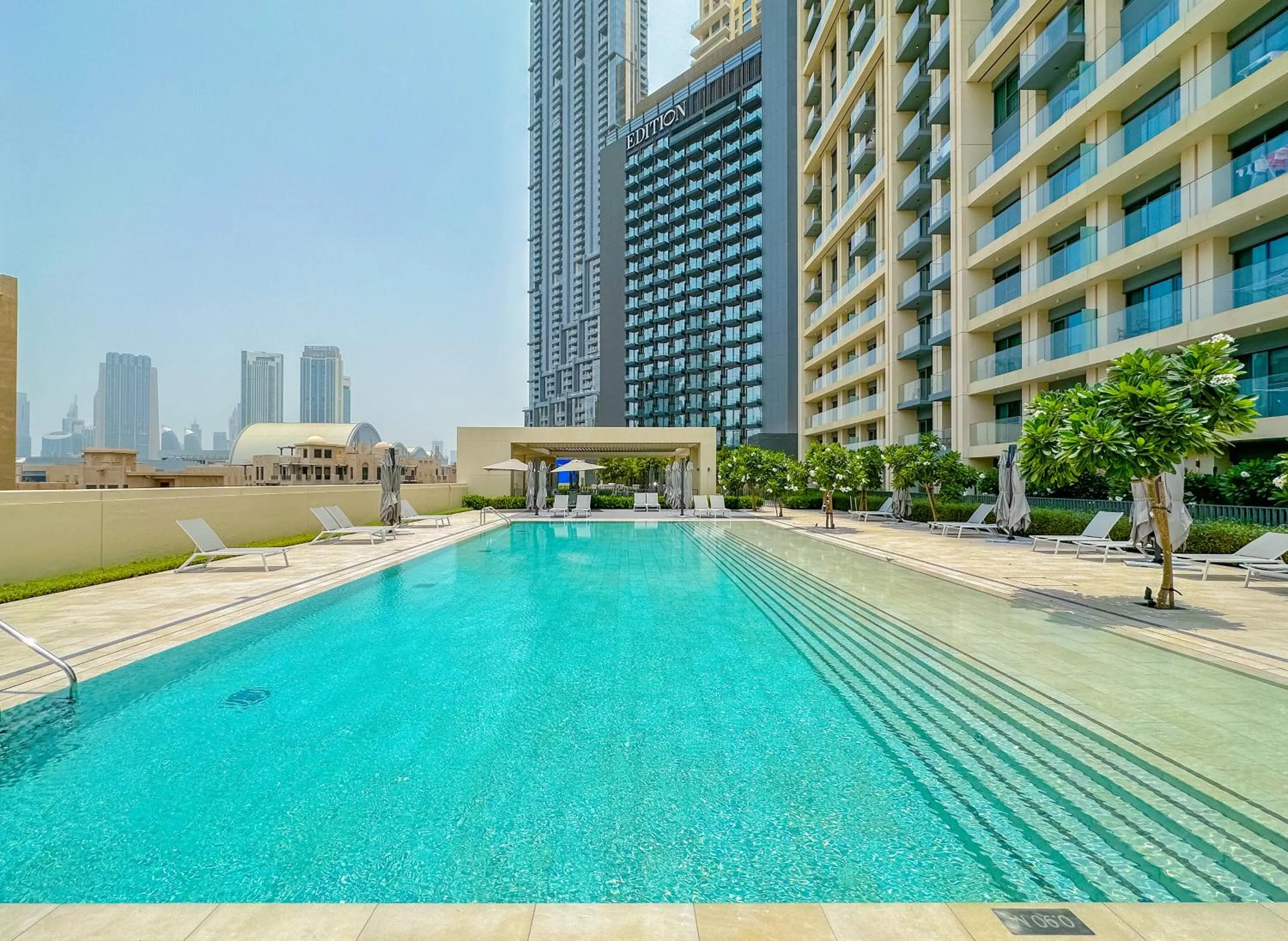 Swimming pool in EDEN'S Homes & Villas - Burj Royale