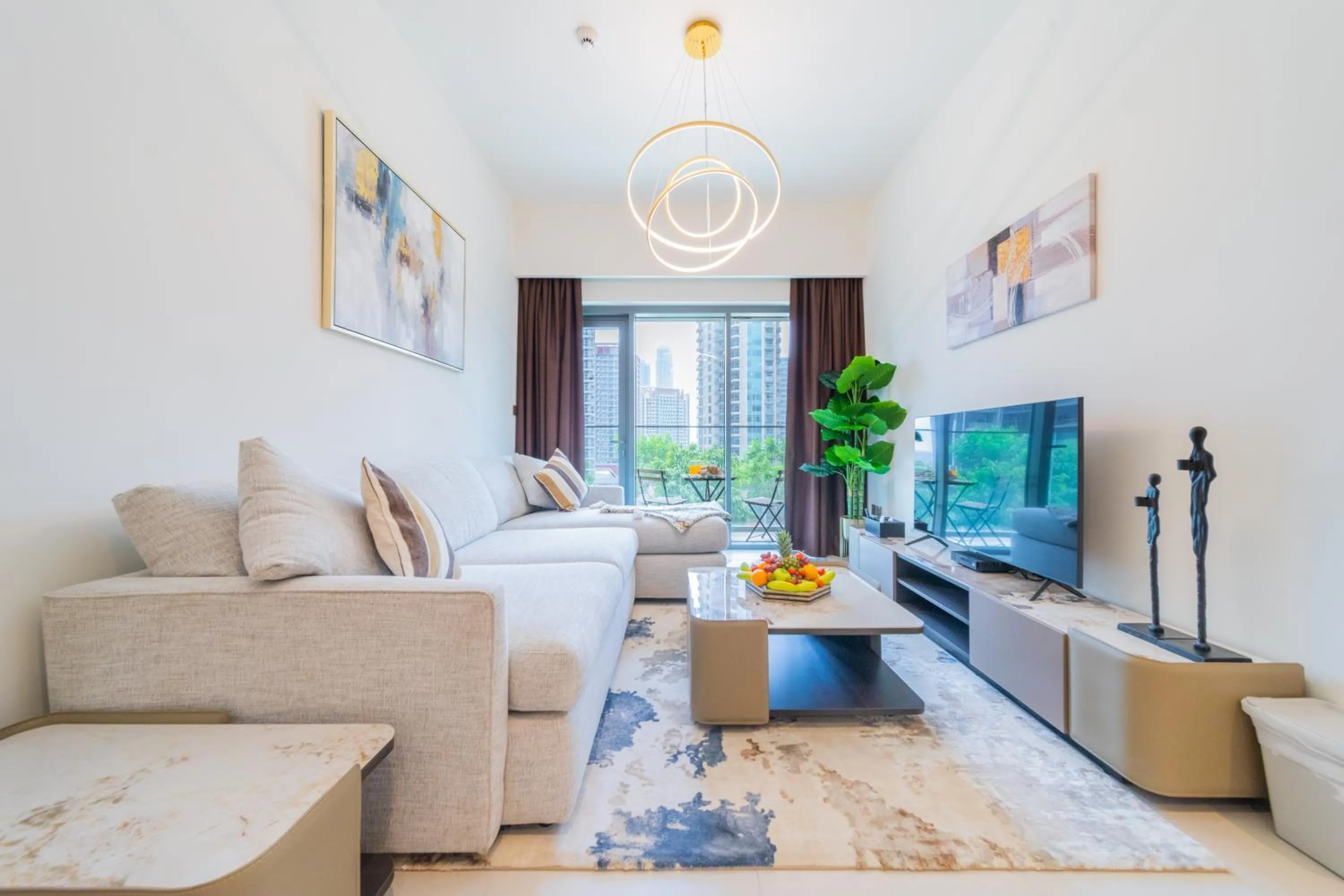 Living room in EDEN'S Homes & Villas - Burj Royale