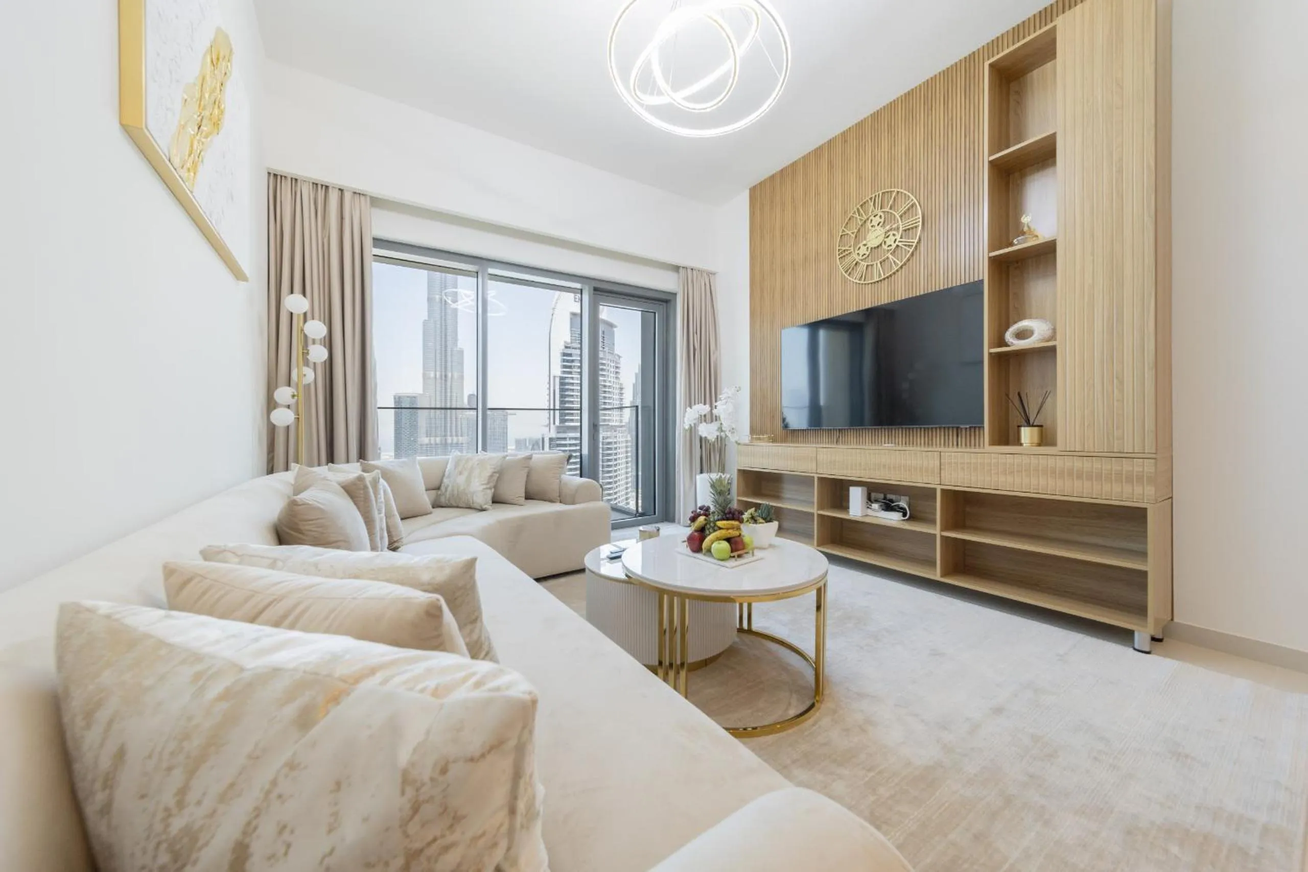 Living room in EDEN'S Homes & Villas - Burj Royale