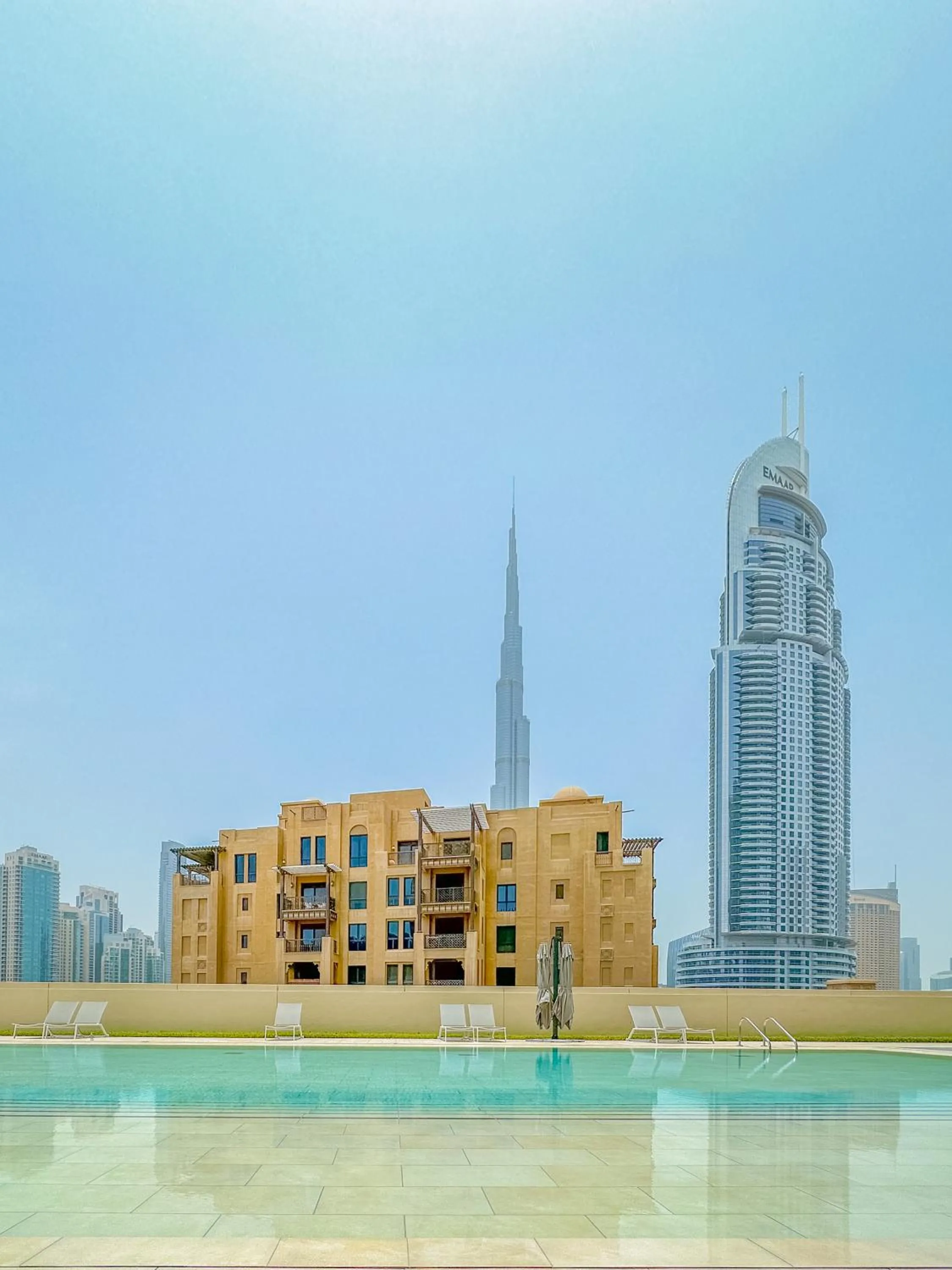 Swimming pool in EDEN'S Homes & Villas - Burj Royale