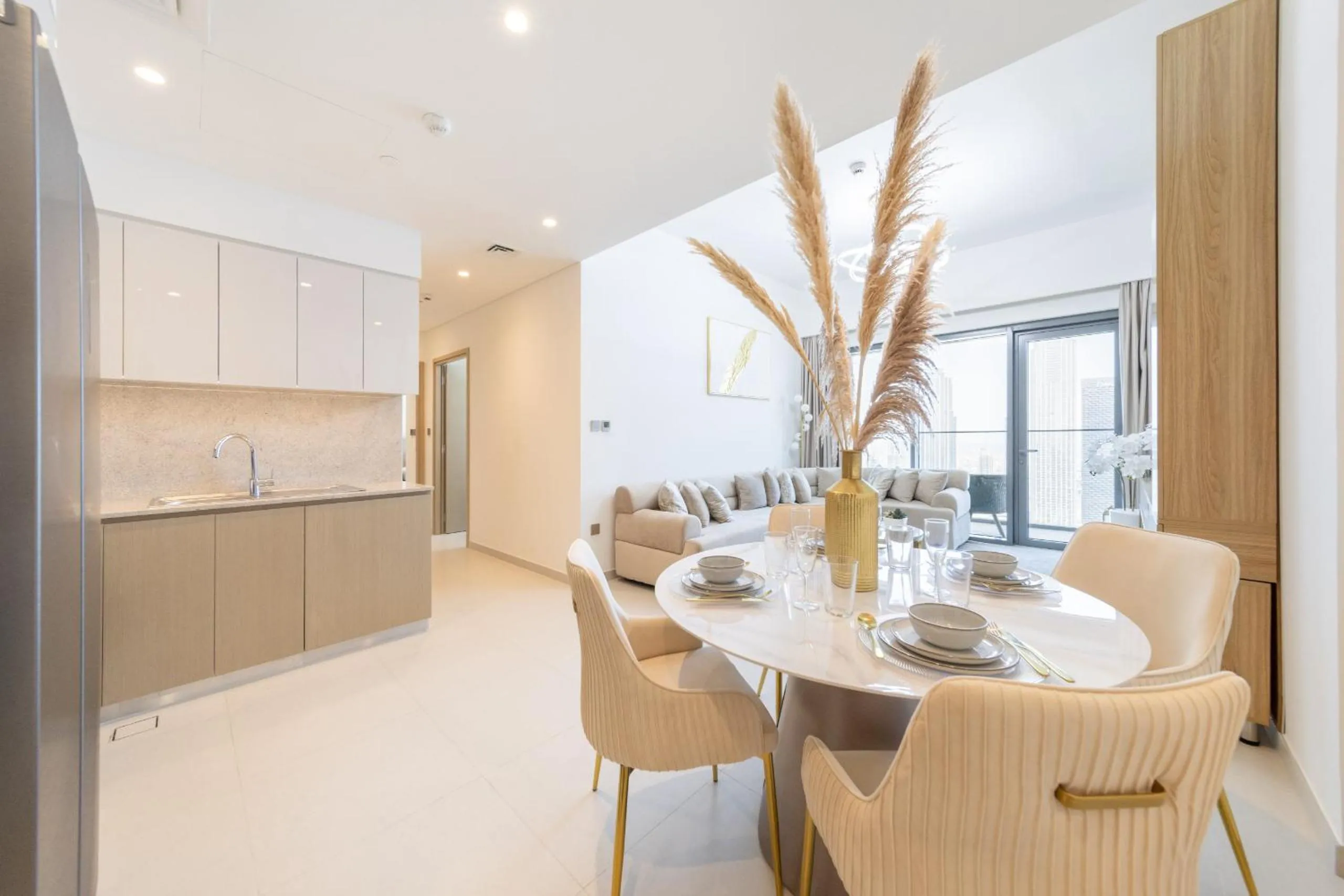Dining area in EDEN'S Homes & Villas - Burj Royale