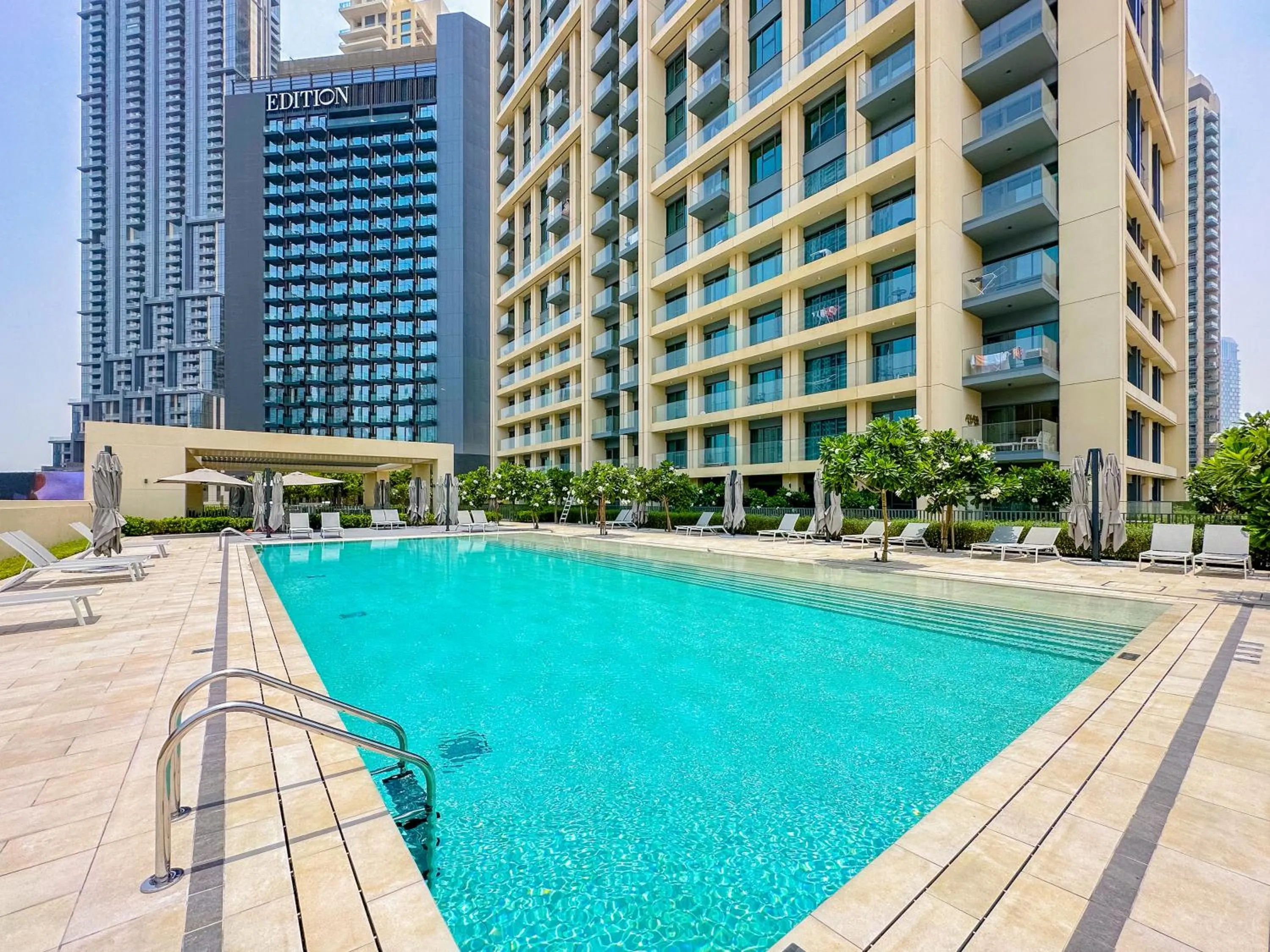 Swimming pool in EDEN'S Homes & Villas - Burj Royale