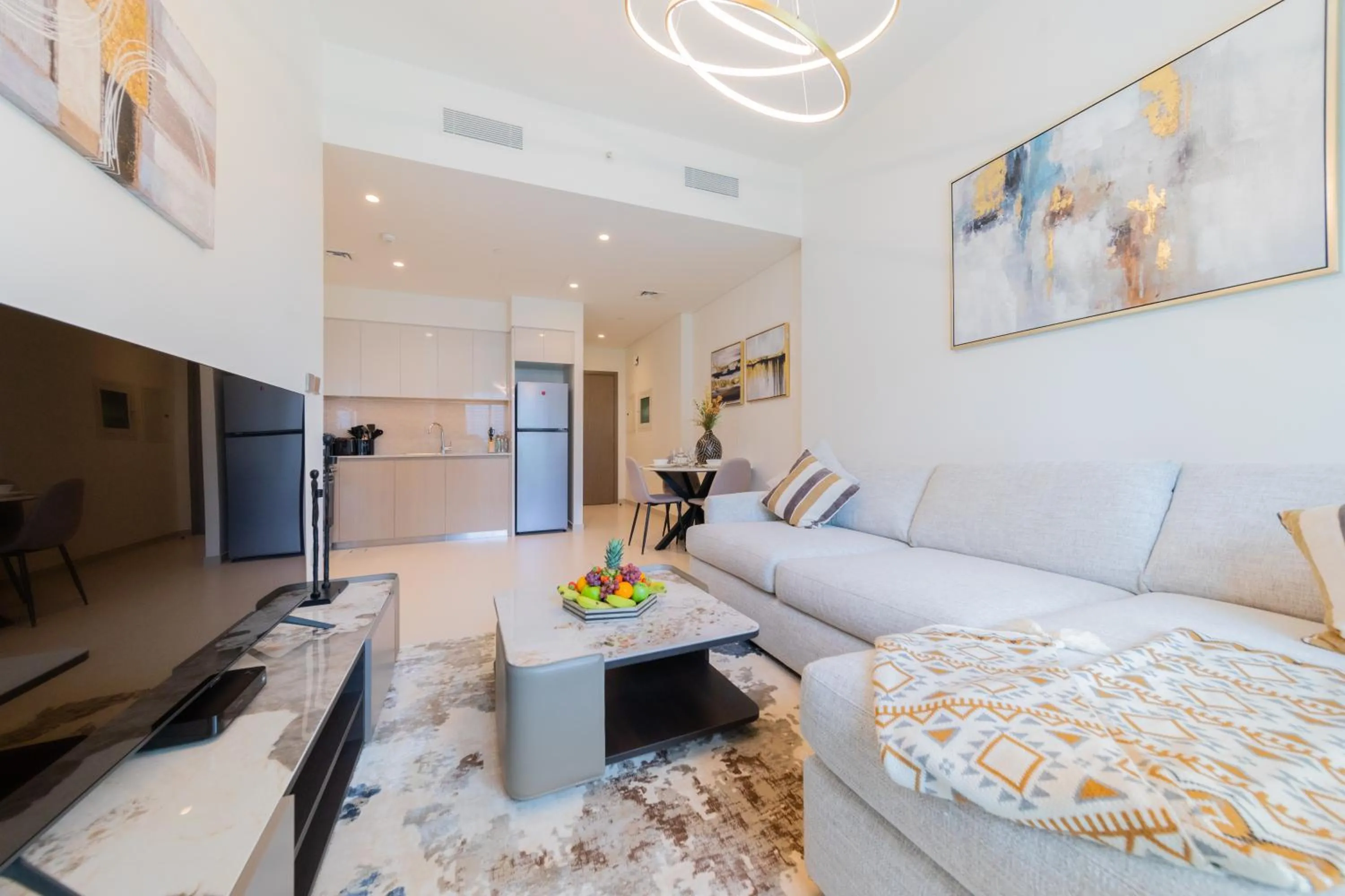Living room in EDEN'S Homes & Villas - Burj Royale