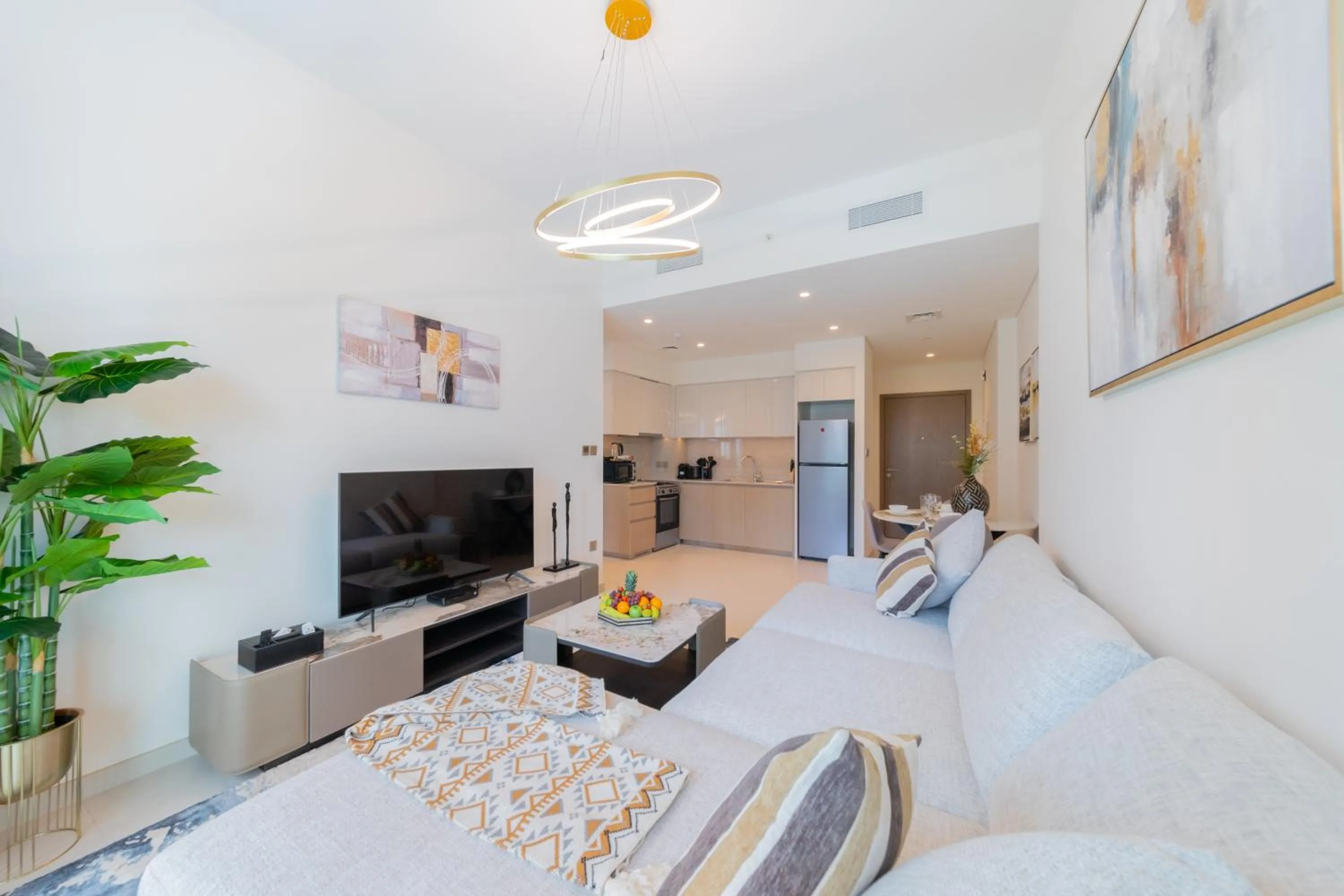 Living room in EDEN'S Homes & Villas - Burj Royale