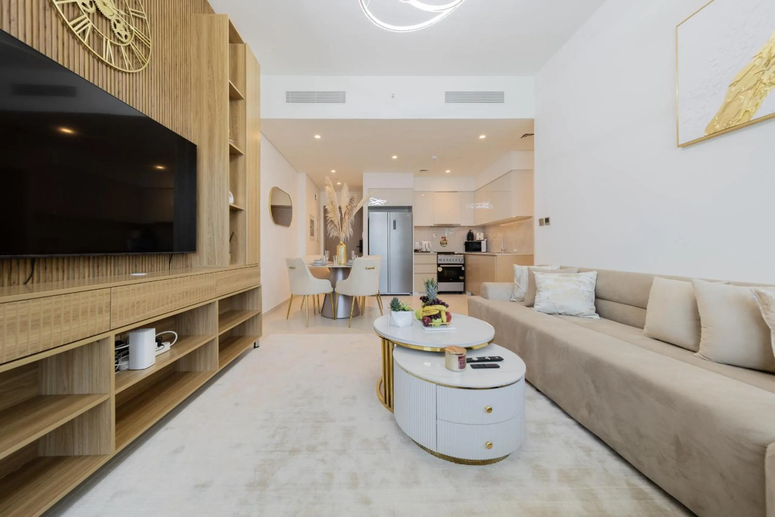 Living room in EDEN'S Homes & Villas - Burj Royale