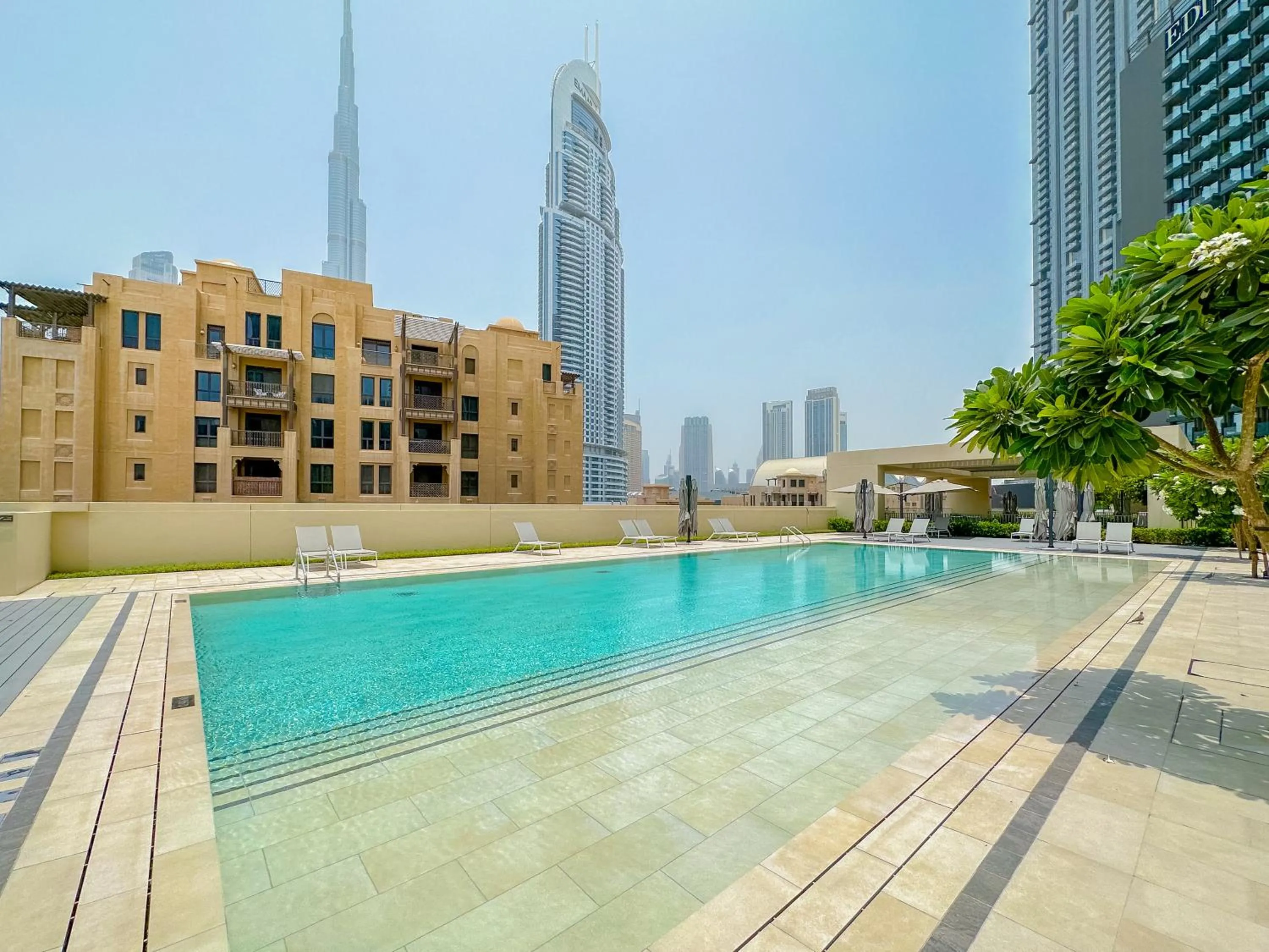 Swimming pool in EDEN'S Homes & Villas - Burj Royale