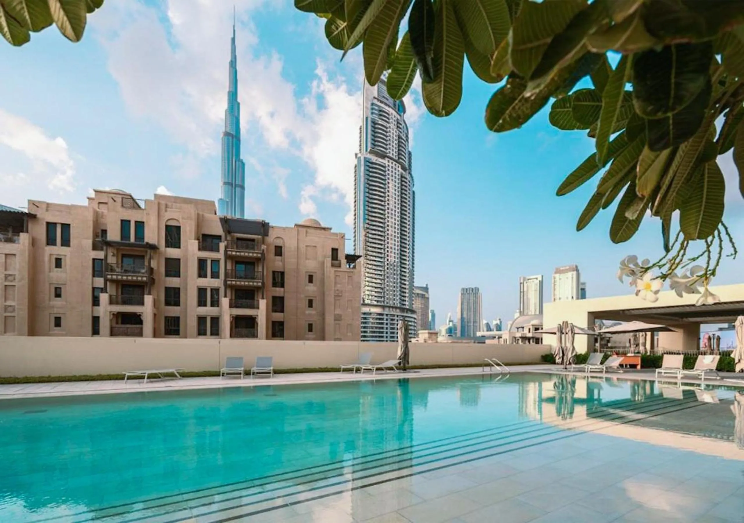 Swimming pool in EDEN'S Homes & Villas - Burj Royale
