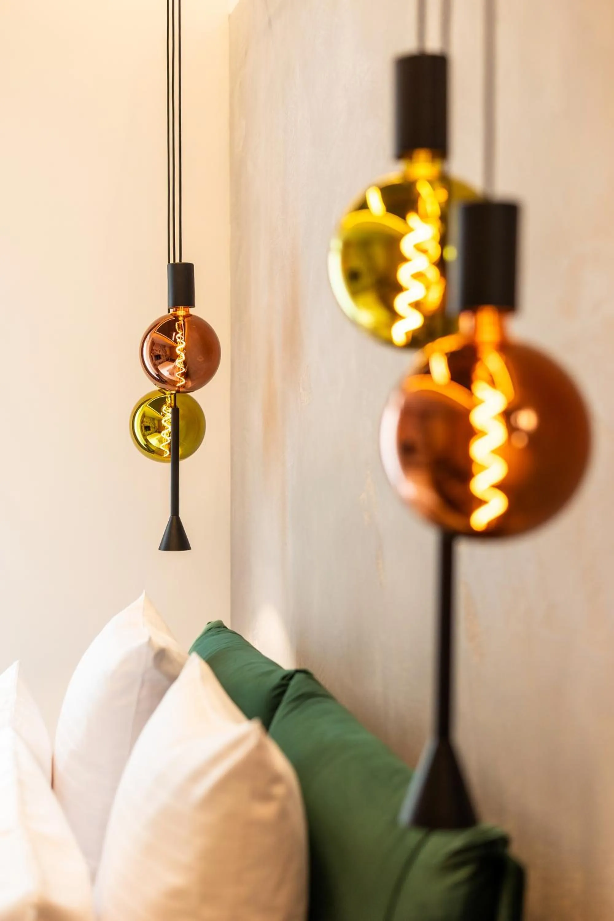 Decorative detail, Bed in Rosetti One