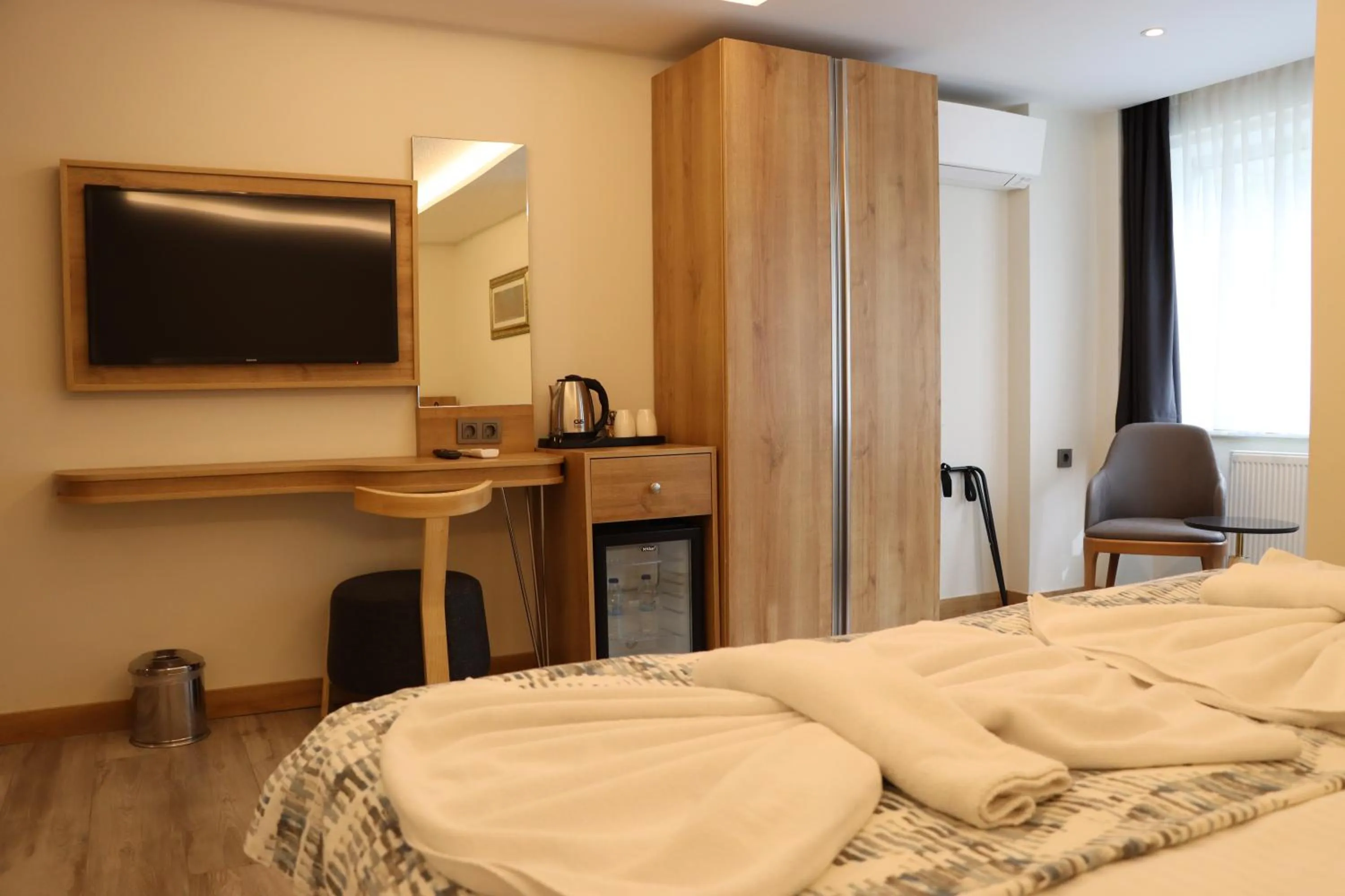 Bed in Dab Hotel Ulus