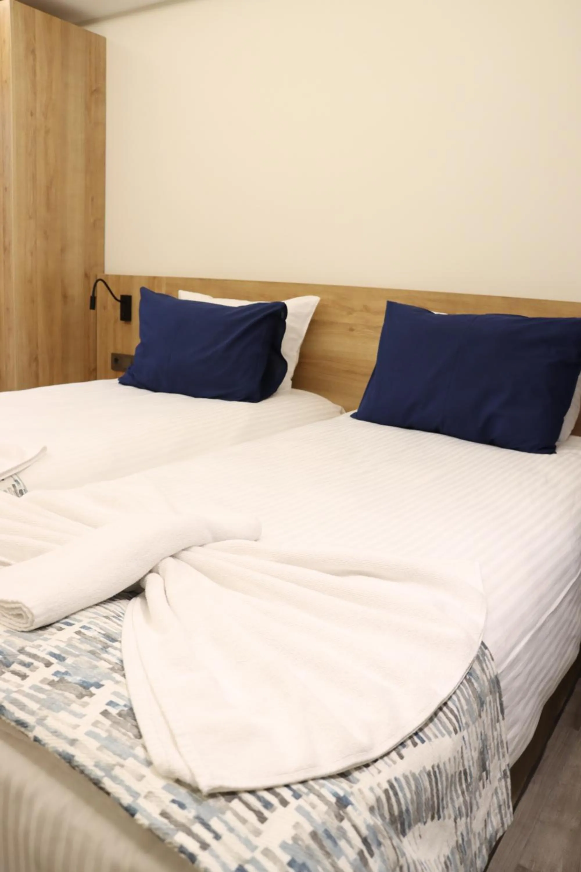 Bed in Dab Hotel Ulus