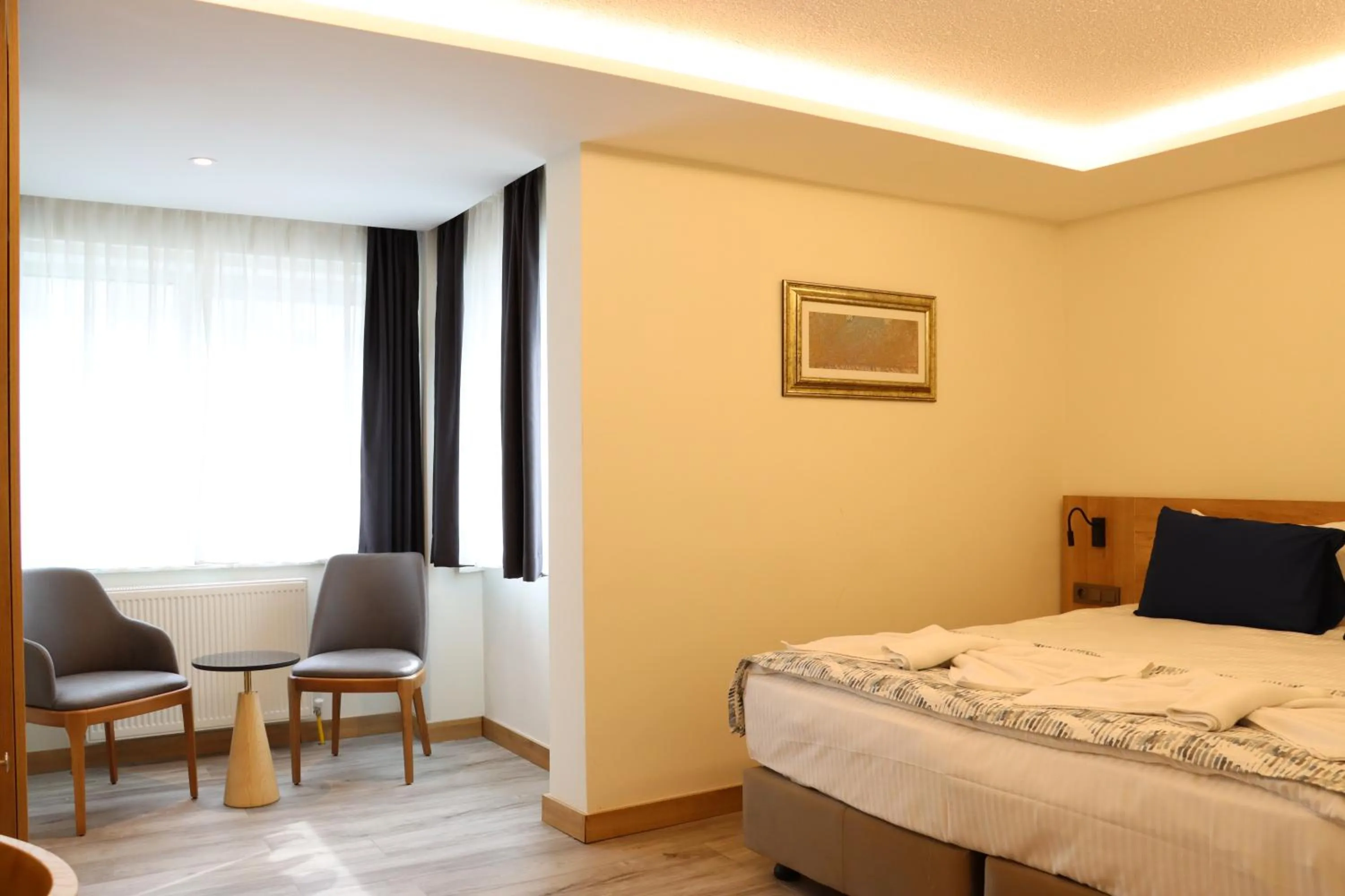 Bed in Dab Hotel Ulus