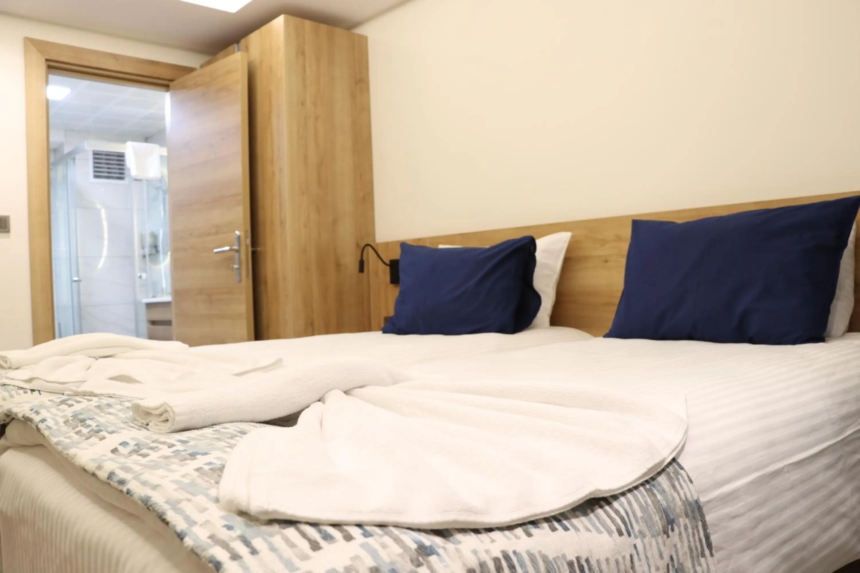 Bed in Dab Hotel Ulus