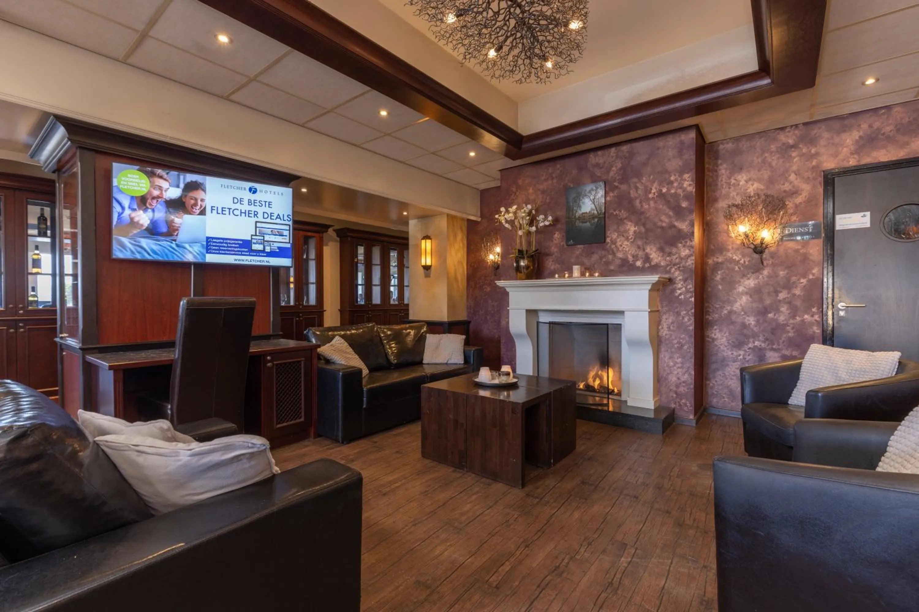 Lobby or reception in Fletcher Hotel - Restaurant Heiloo