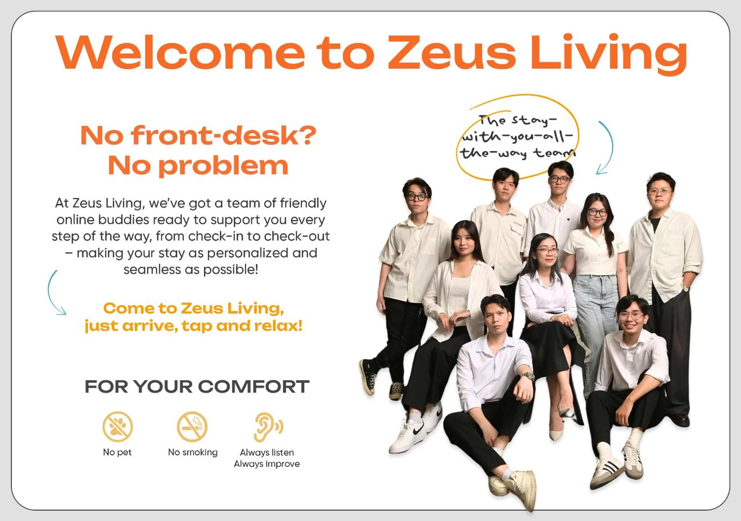 Text overlay in Zeus Living - Room in Villas An Phu